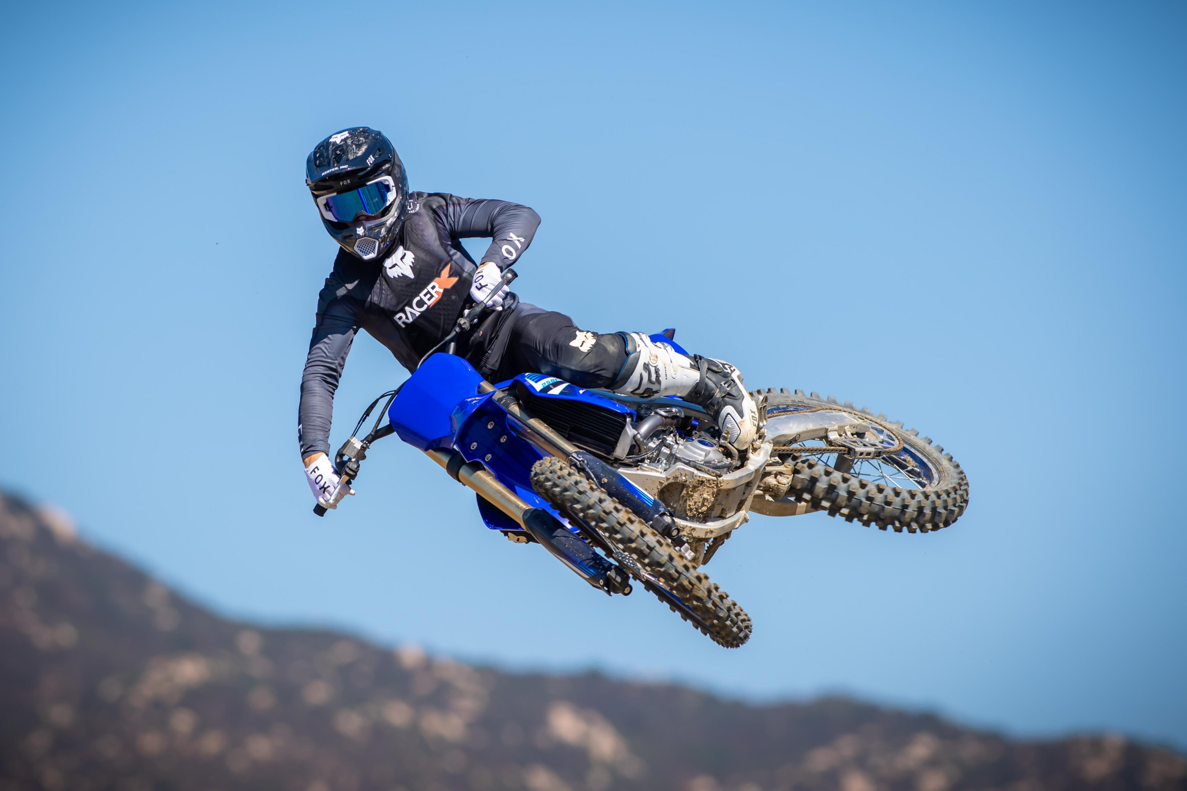 Kenny Day on the 2025 Yamaha YZ250F.