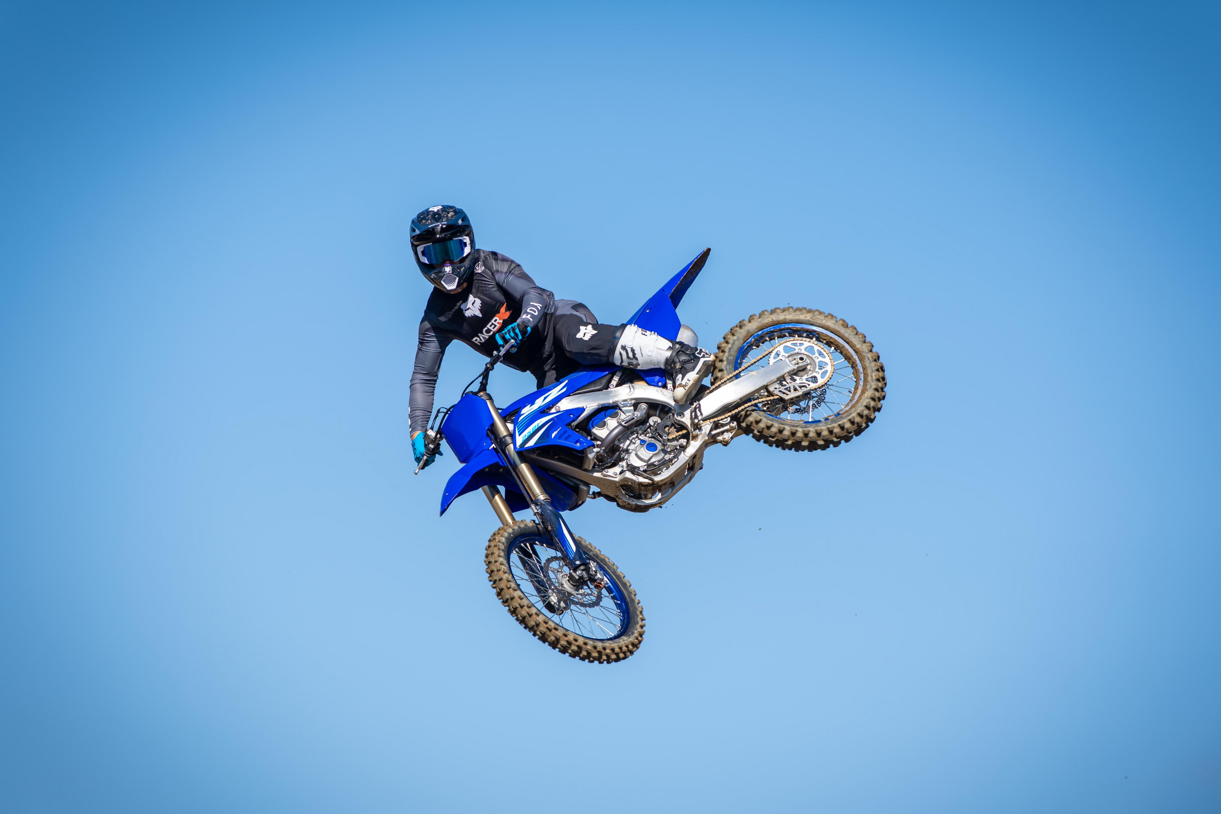 Kenny Day on the 2025 Yamaha YZ250F.