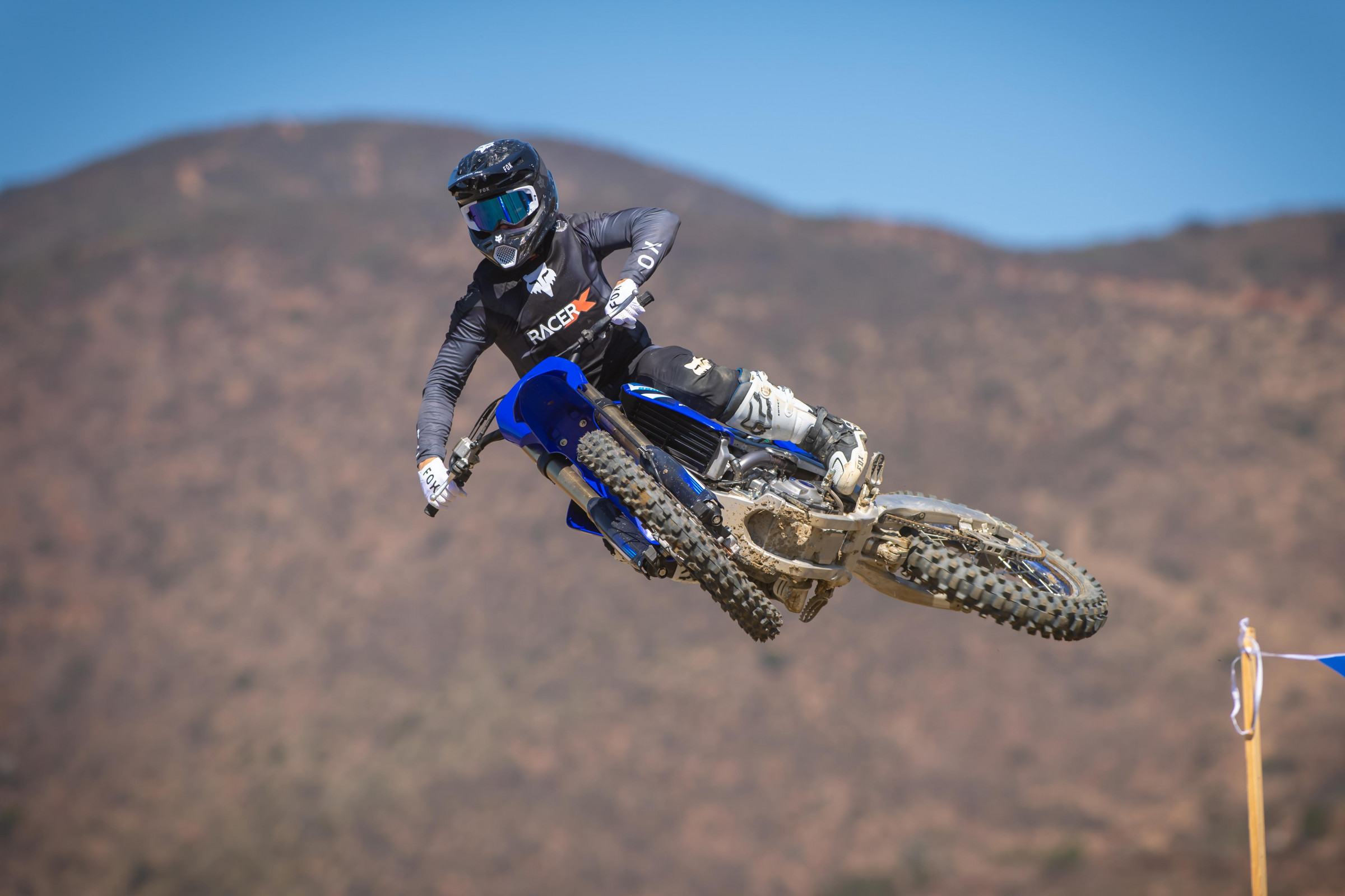 Kenny Day on the 2025 Yamaha YZ250F.