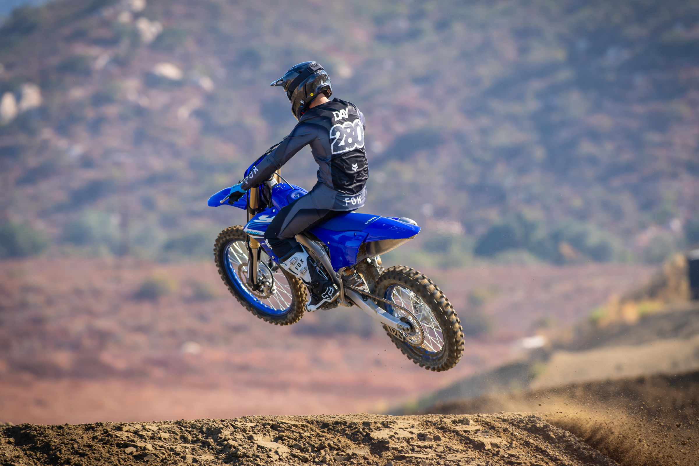 Kenny Day on the 2025 Yamaha YZ250F.