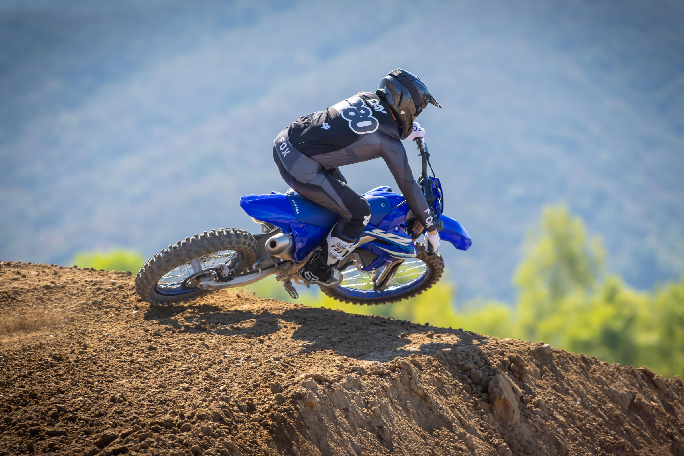 Kenny Day on the 2025 Yamaha YZ250F.