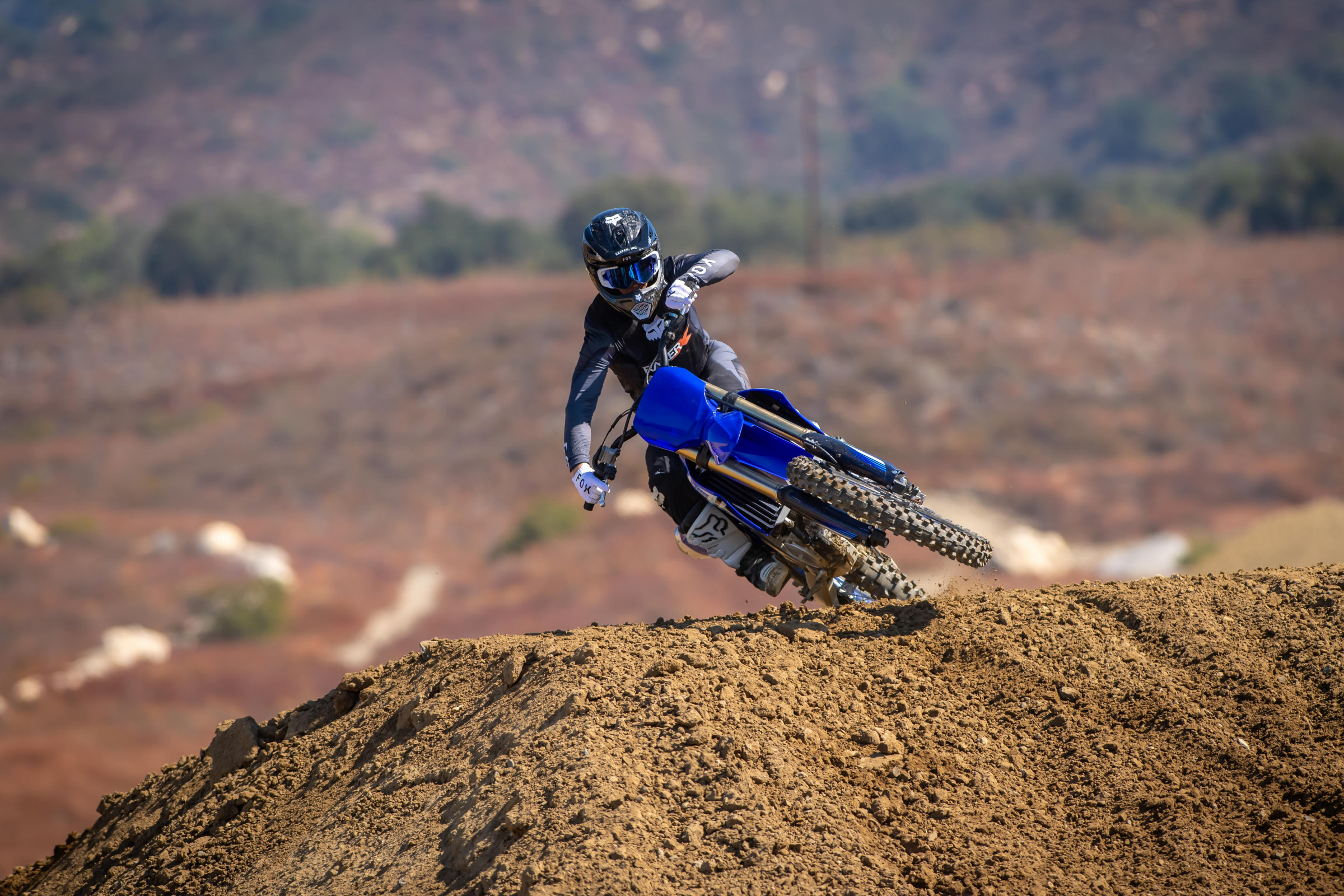 Kenny Day on the 2025 Yamaha YZ250F.