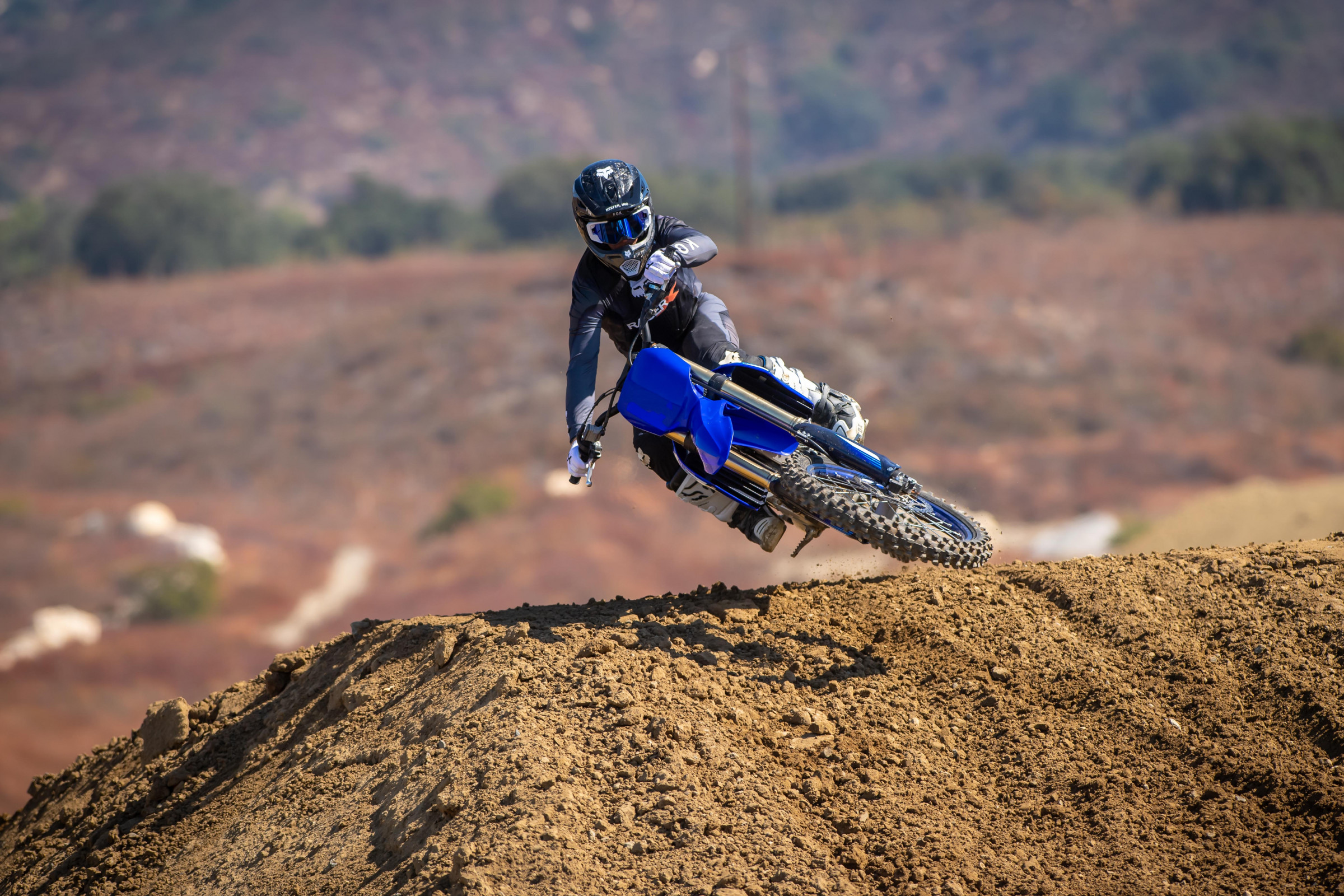 Kenny Day on the 2025 Yamaha YZ250F.