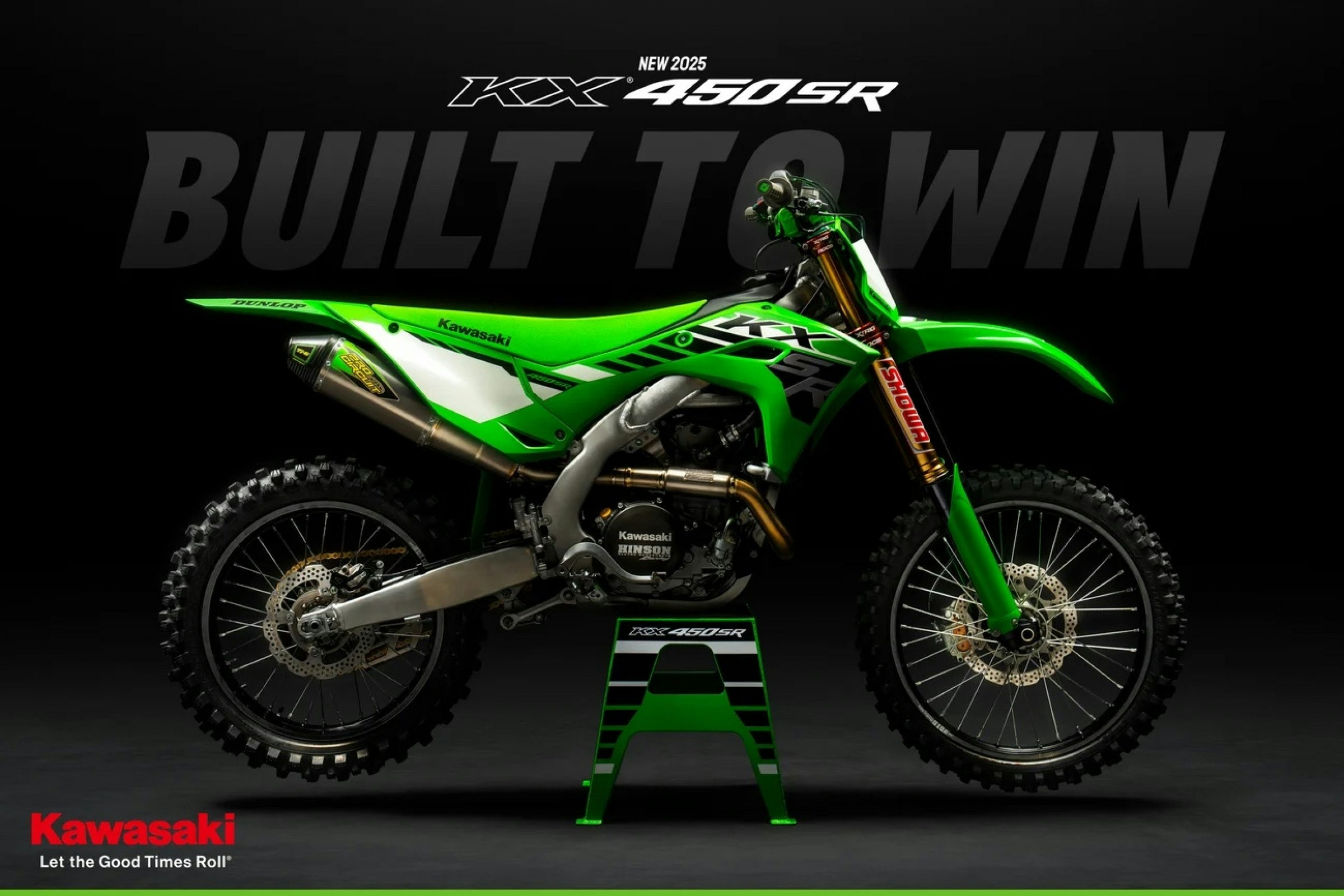 Kawasaki Introduces New 2025 Motorcycle Models, Highlighted by New 450SR Model