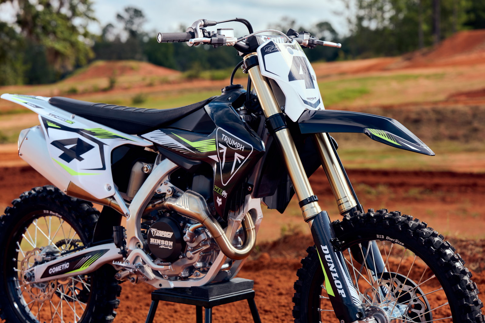 Triumph Motorcycles Launches New 450cc Dirt Bike Ricky Carmichael TF 