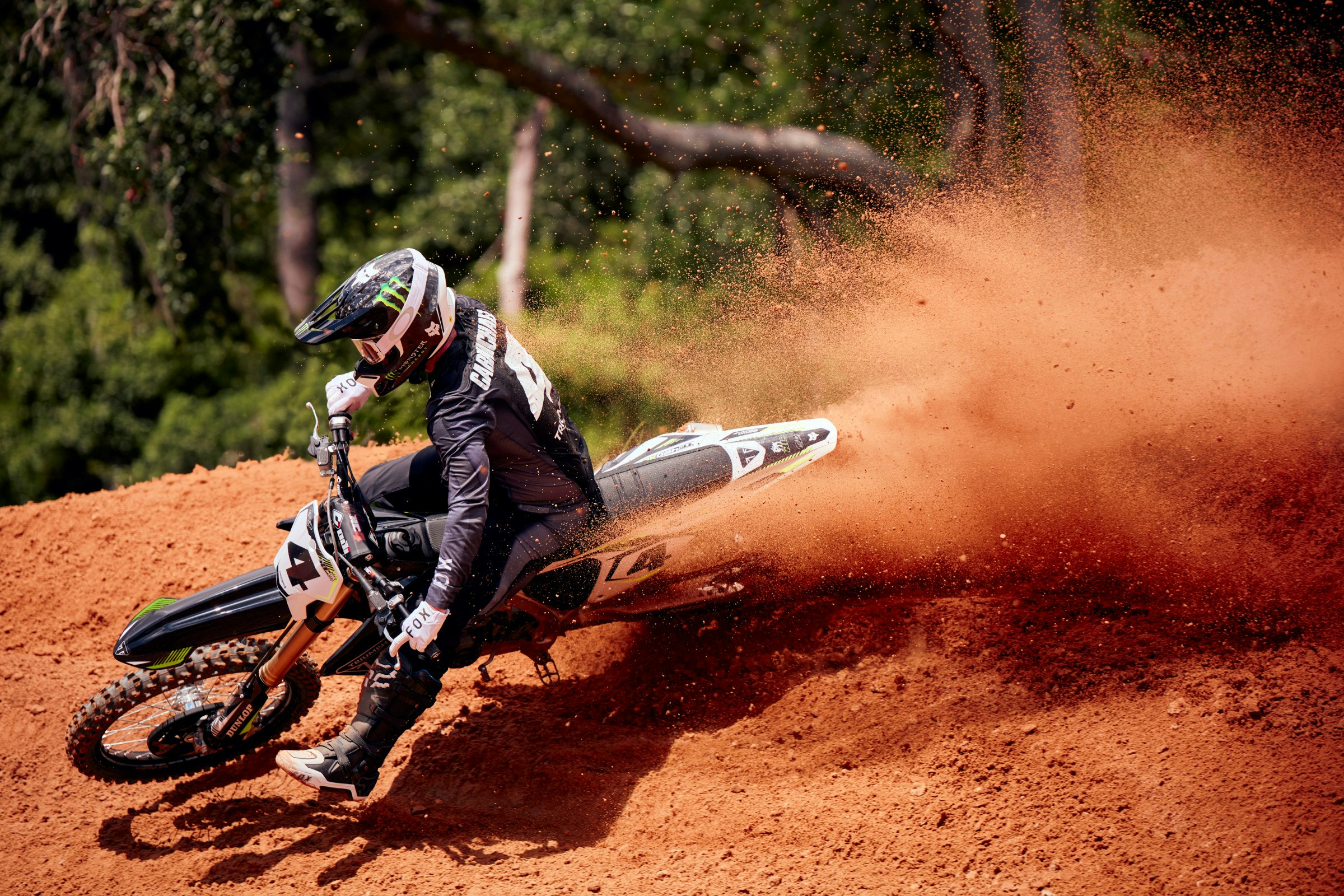 Triumph Motorcycles Launches New 450cc Dirt Bike: Ricky Carmichael TF 450-RC Edition