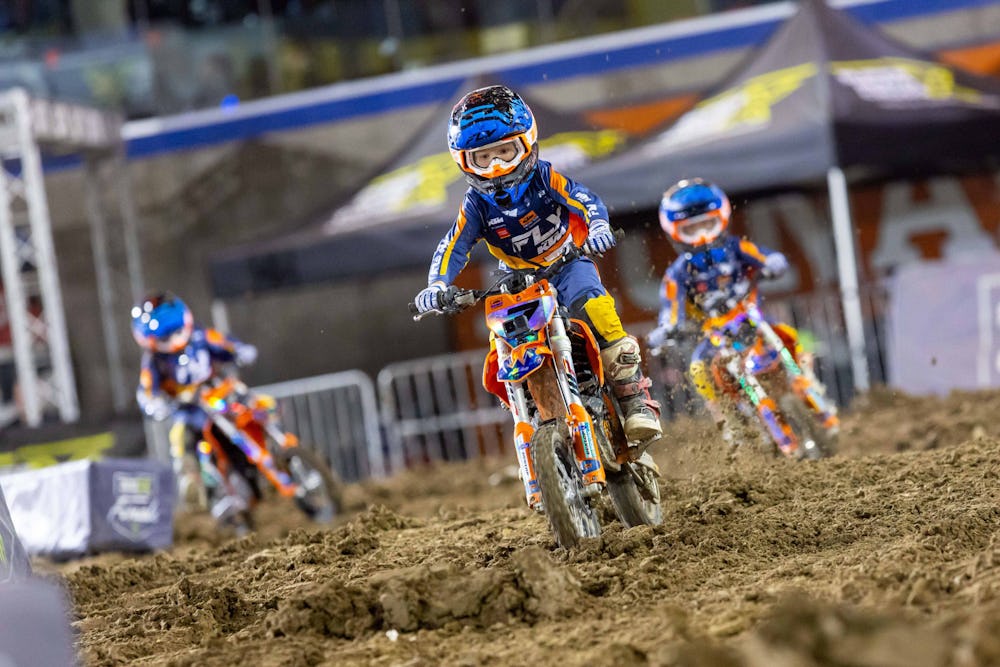 KTM JR. Supercross Returns with 11 Events in 2025 thumbnail