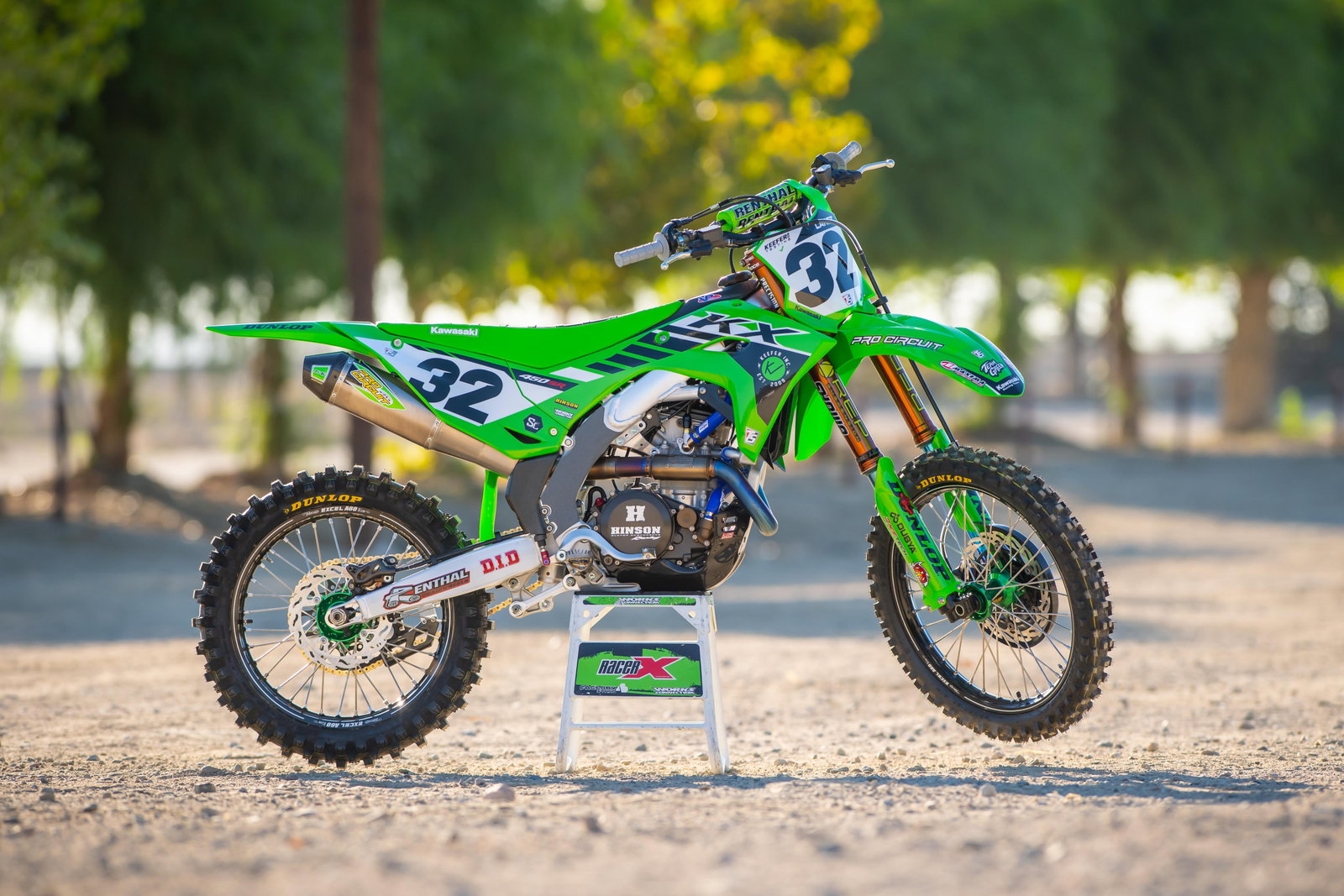 Kx450 2025 Kawasaki KX450 Garage Build Project Bike - Racer X