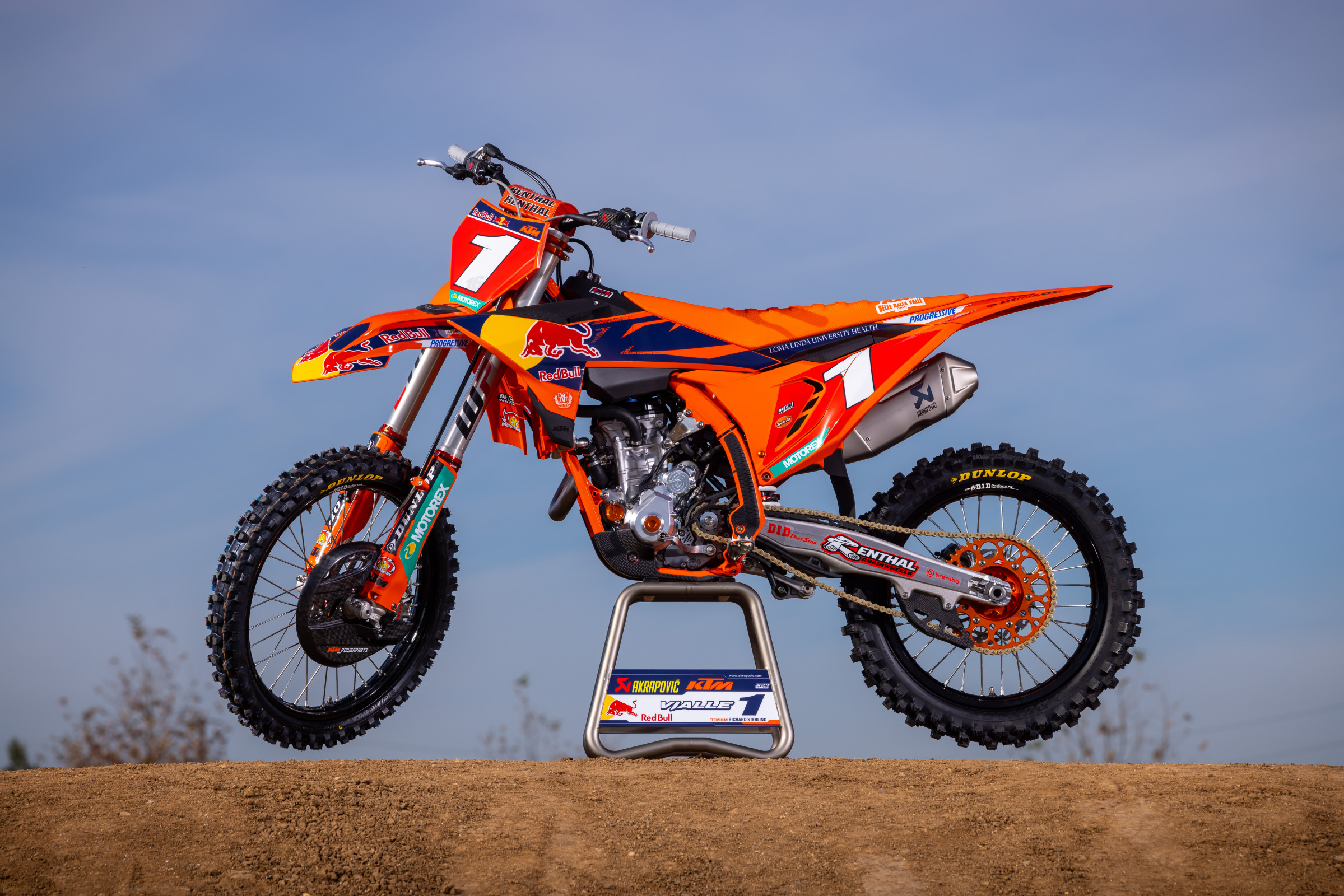 Tom Vialle's KTM 250 SX-F