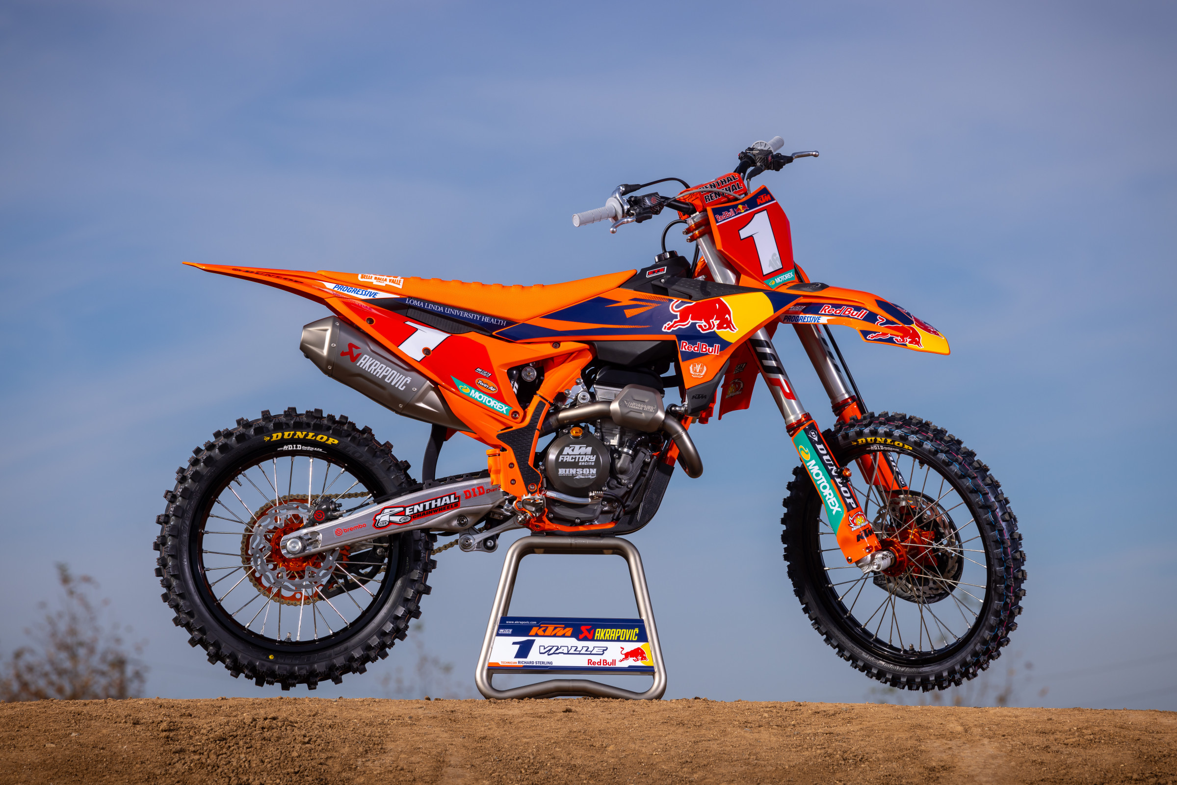 Tom Vialle's KTM 250 SX-F