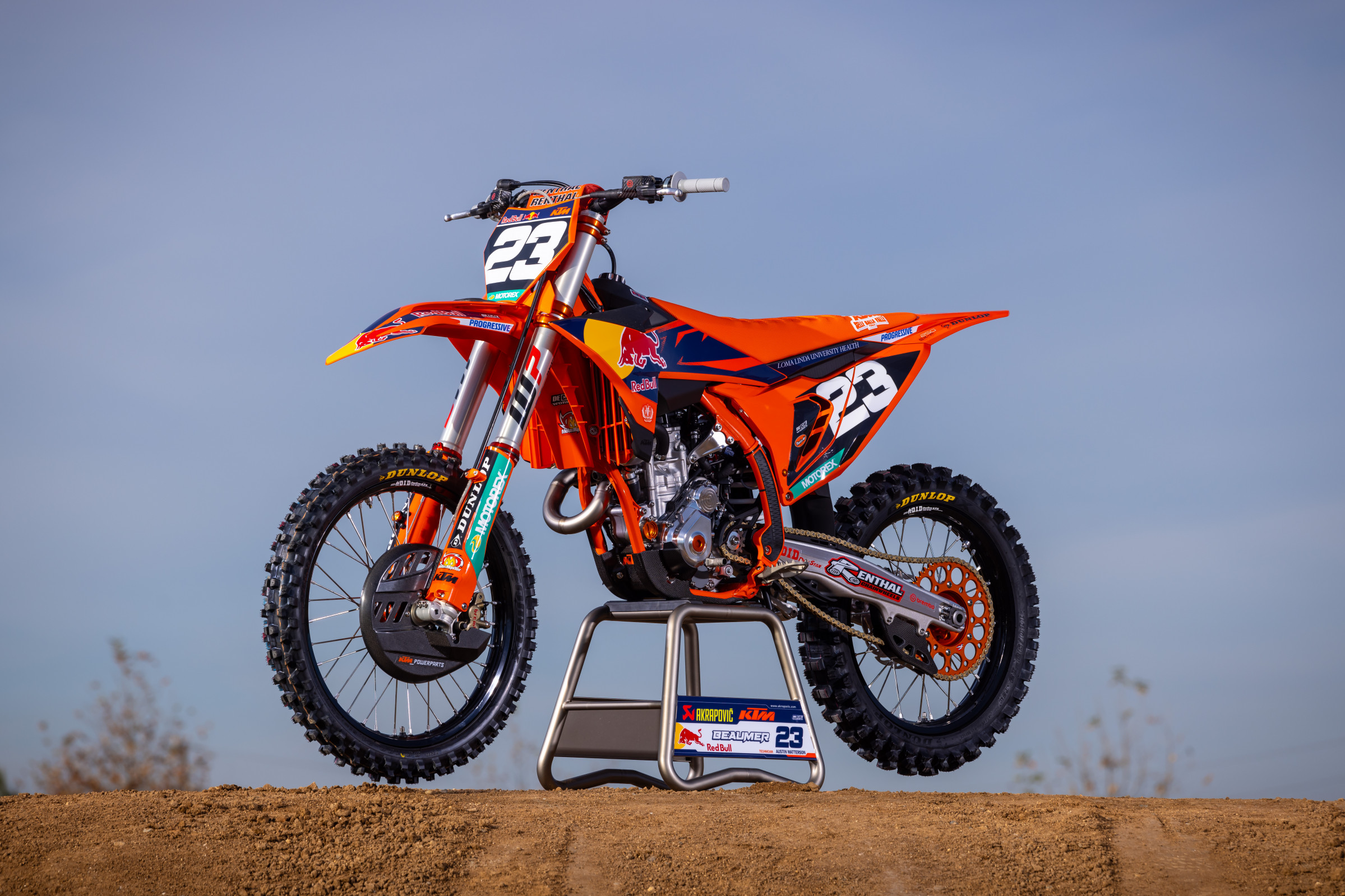 Julien Beaumer's KTM 250 SX-F
