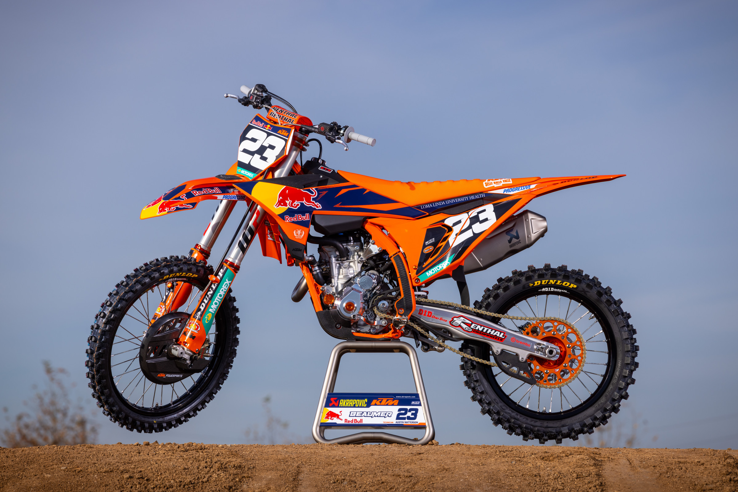 Julien Beaumer's KTM 250 SX-F