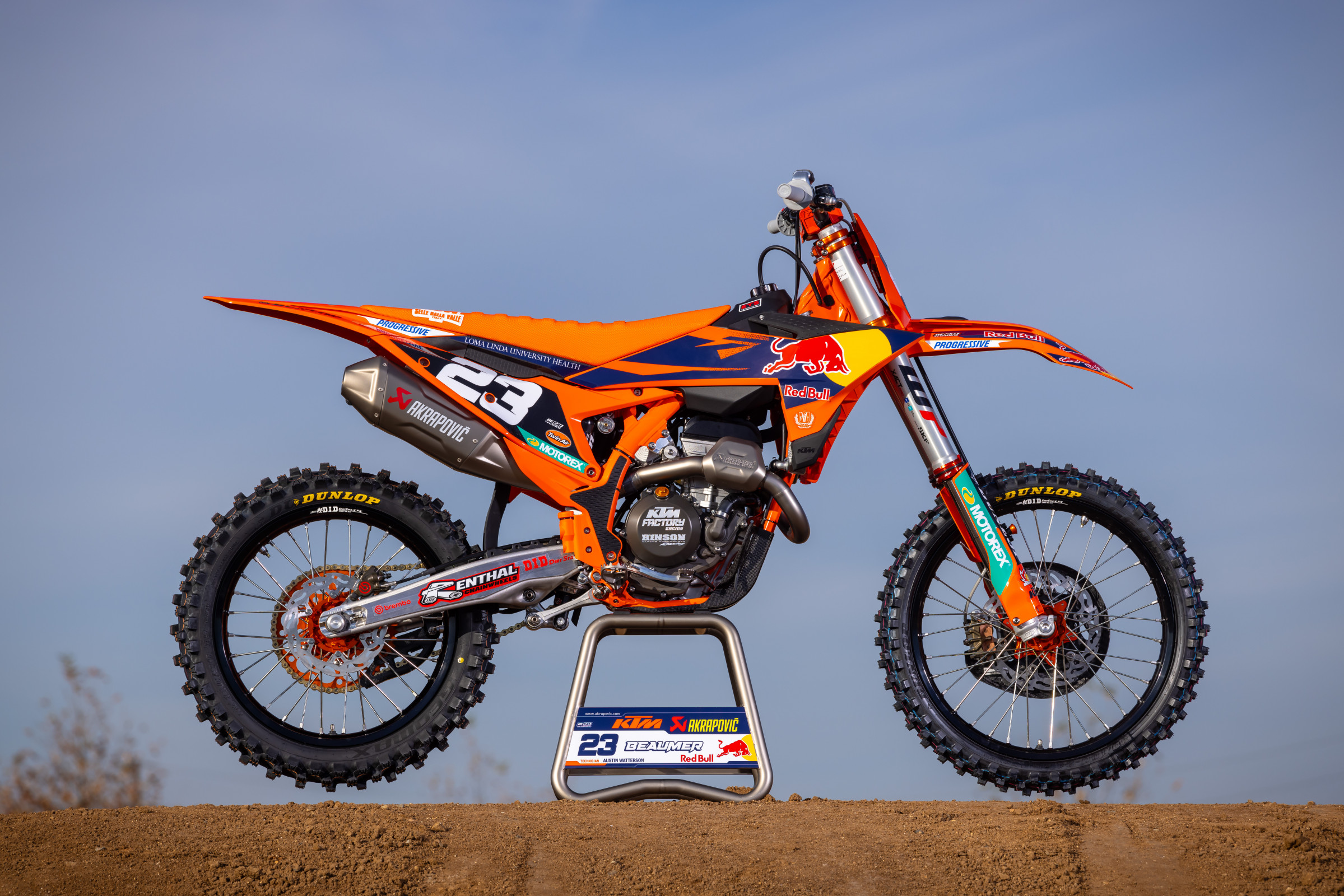 Julien Beaumer's KTM 250 SX-F