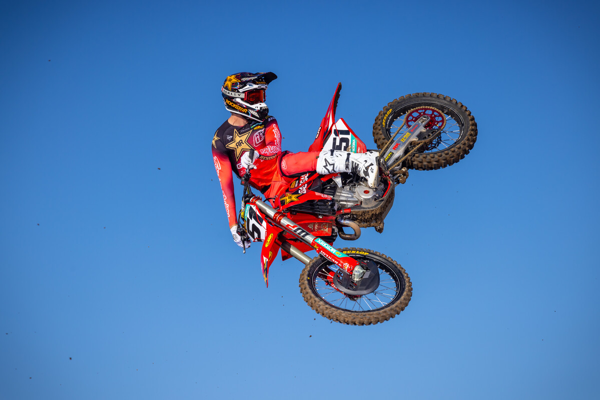 Justin Barcia on the 2025 GasGas MC 450F Factory Edition