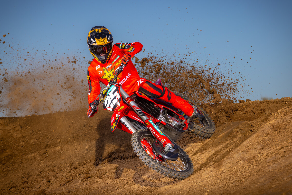 Ryder DiFrancesco on the 2025 GasGas MC 250F Factory Edition
