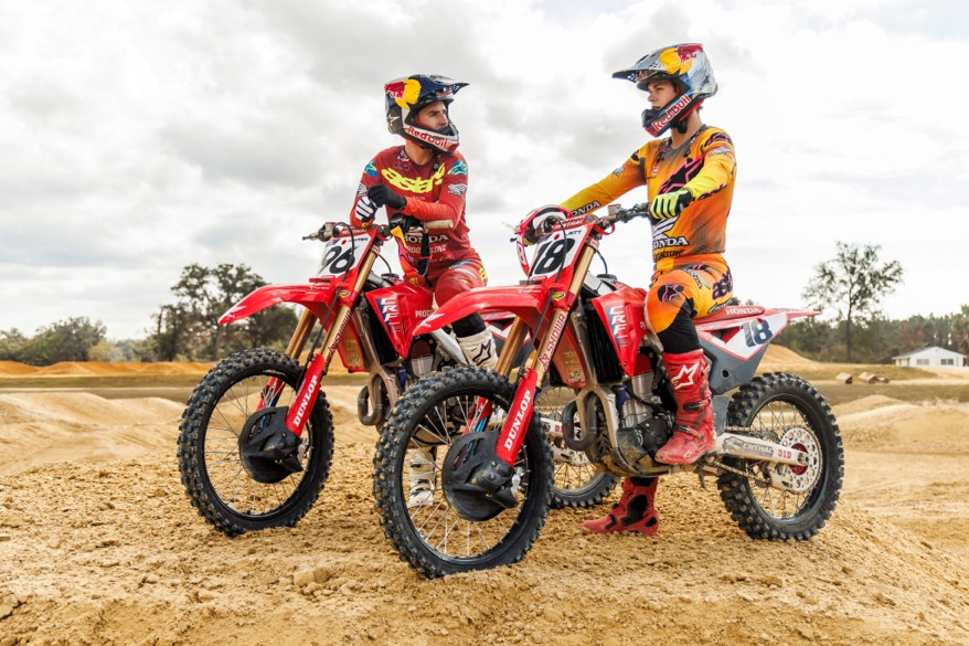 Hunter and Jett Lawrence