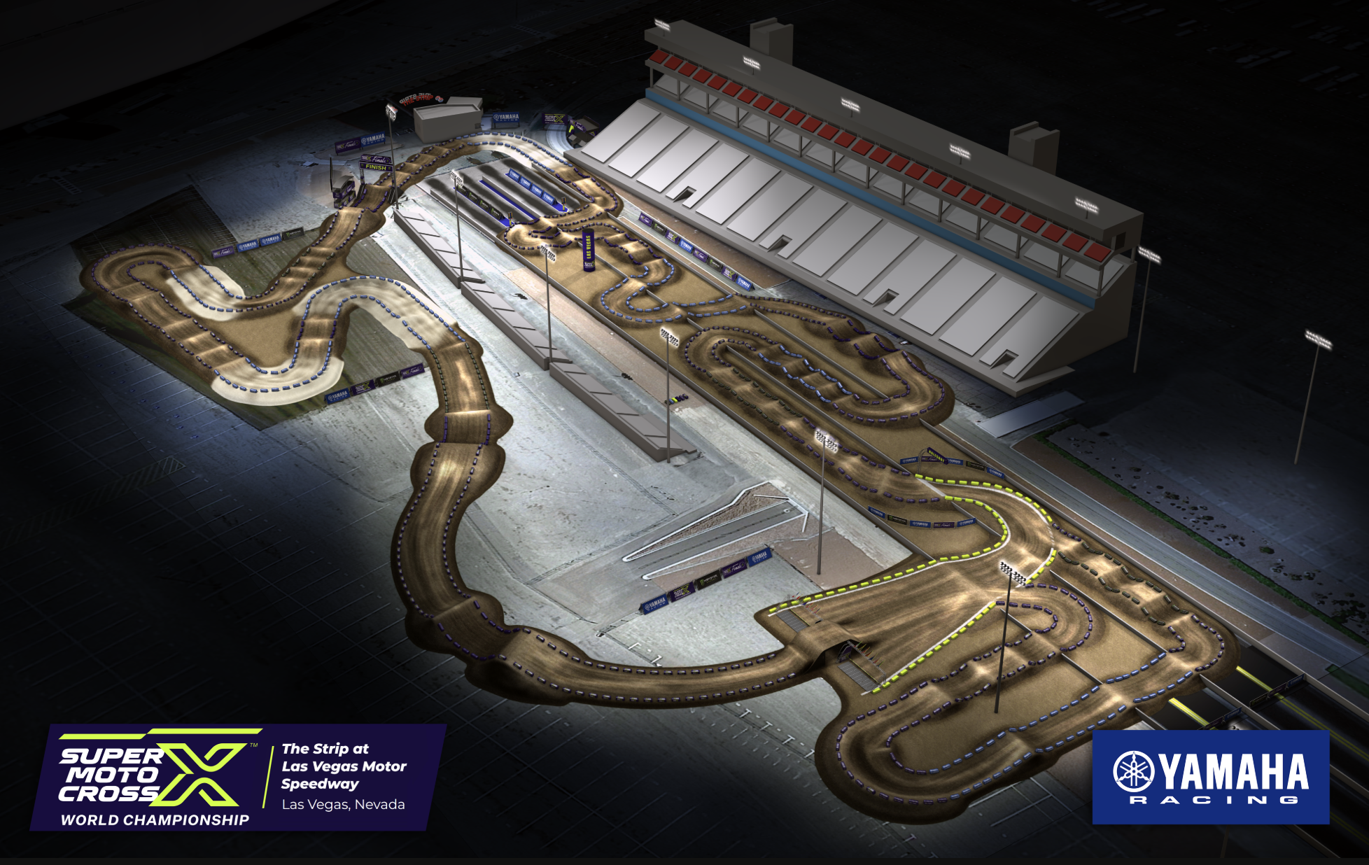 The Strip at Las Vegas Motor Speedway Track Map“The Strip” provided some of the best racing of 2024 and will again serve as the perfect backdrop for the World Championship Final.