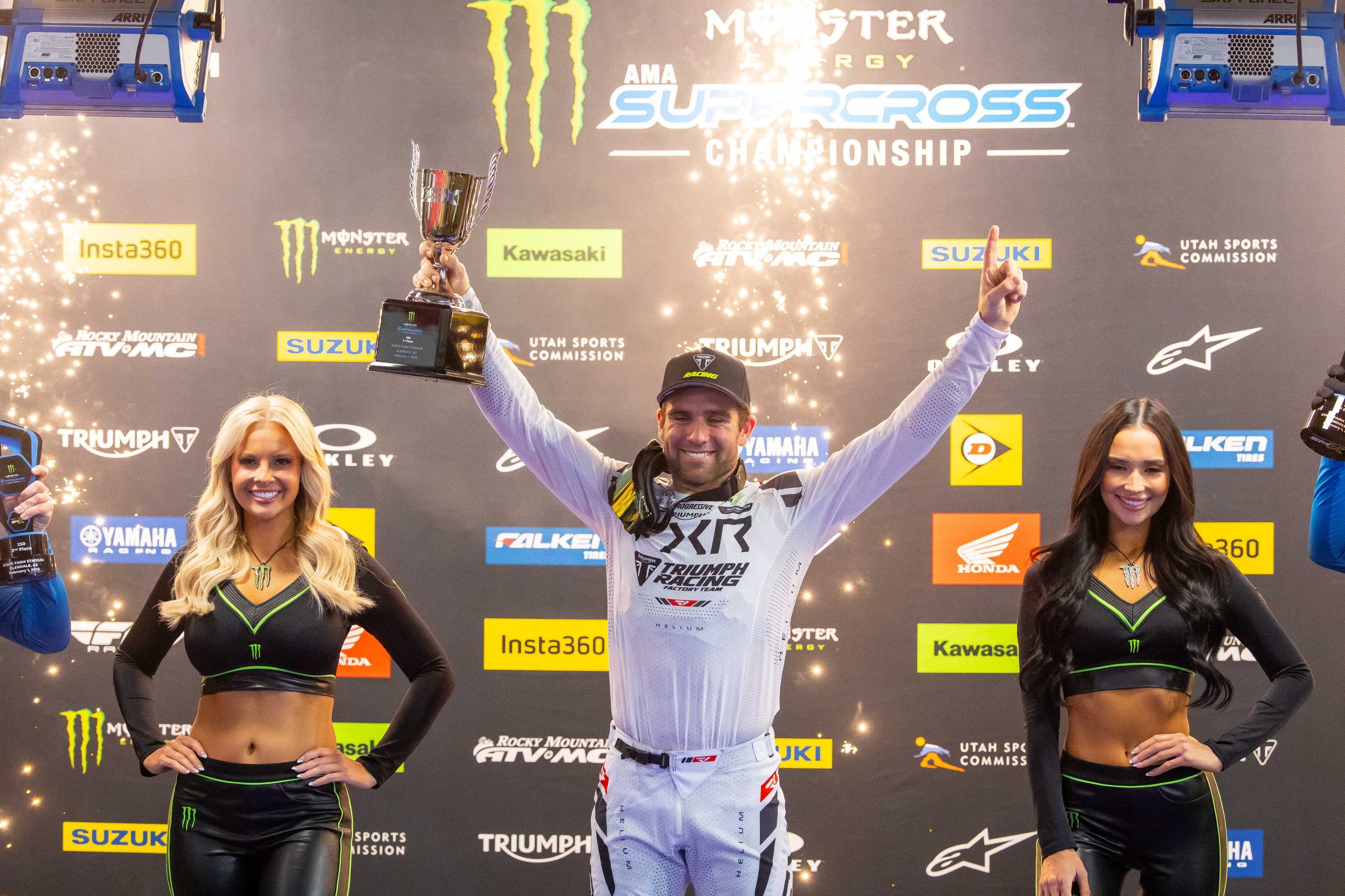 Jordon Smith and Triumph Factory Racing Make History With Supercross Win