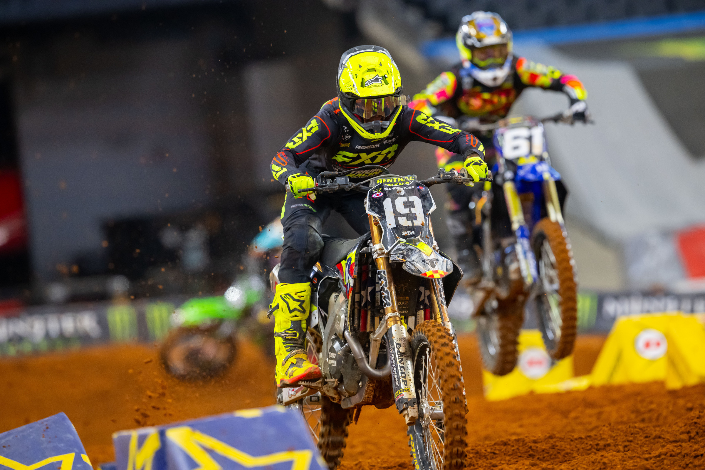 Jordon Smith Update After Wild Crash in Whoops in 250SX Triple Crown Race One at Arlington SX [Update from Triumph]