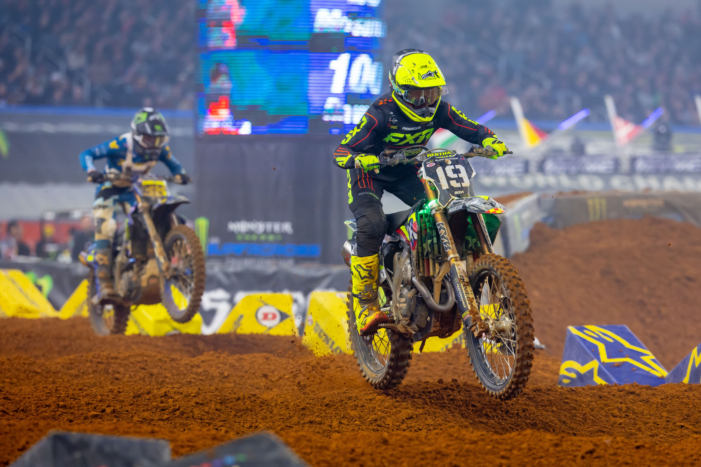 Jordon Smith went down in the whoops in Arlington and sustained a punctured lung.
