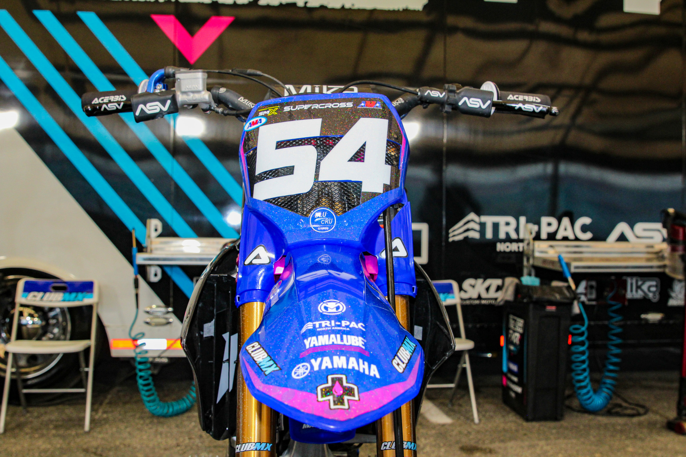 Jett Reynolds' Yamaha YZ250F.