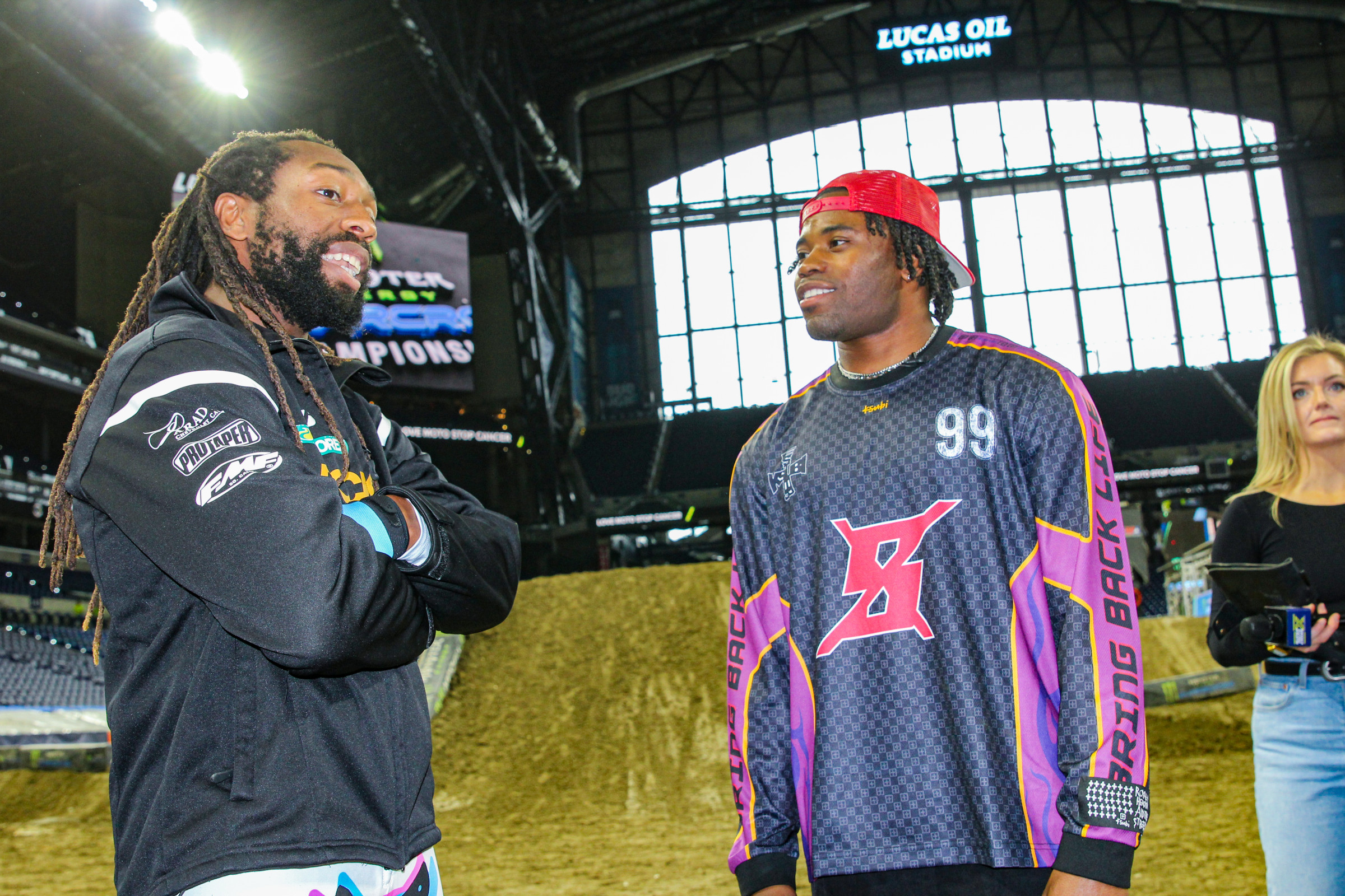 Malcolm Stewart and Kenny Moore II