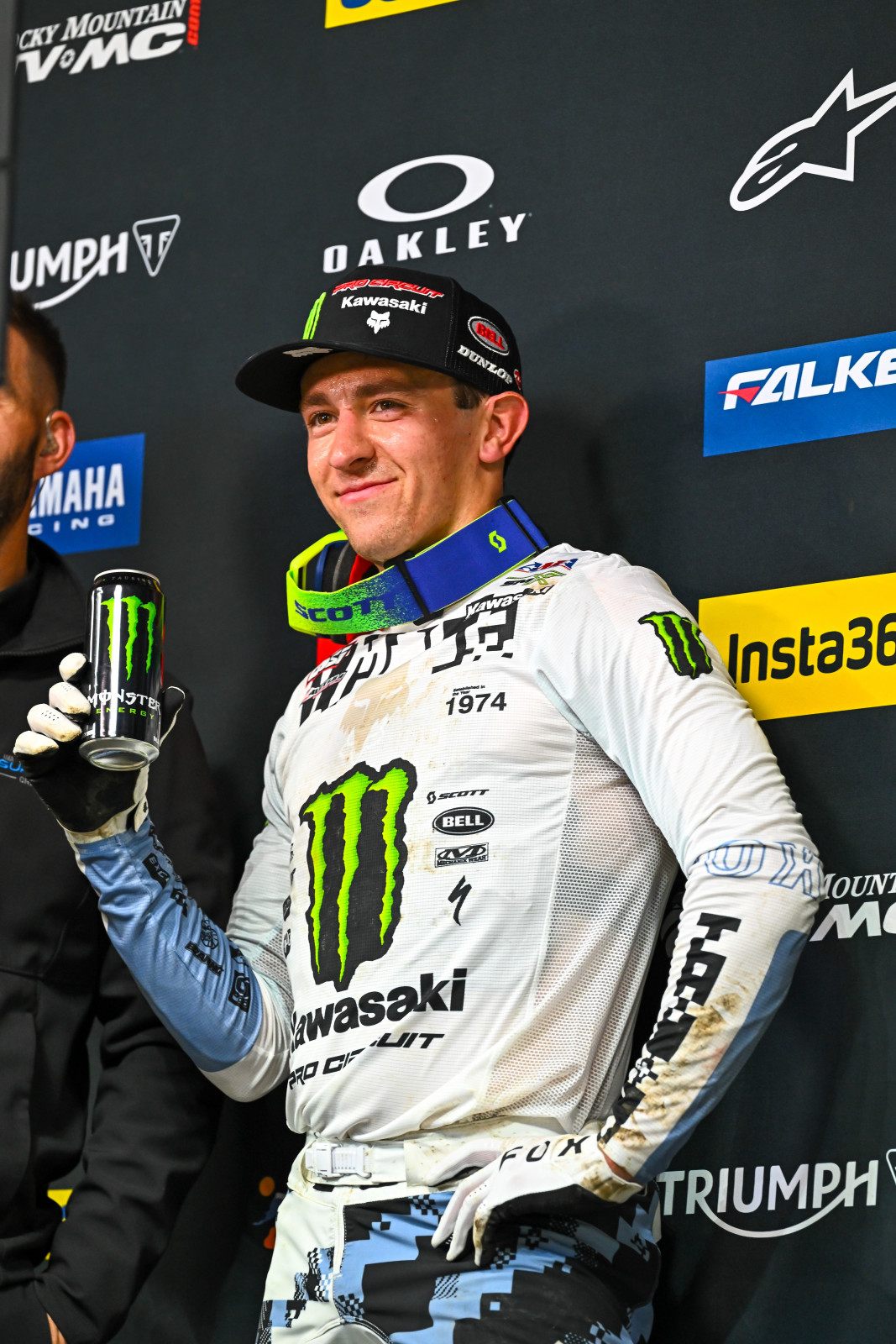 Seth Hammaker tops the 250SX East Division overall qualifying today.