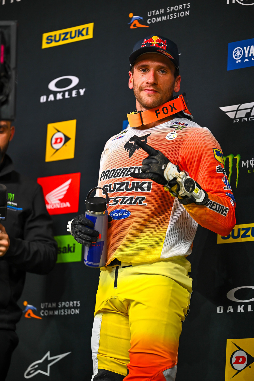 Ken Roczen takes P1 in the 450SX Class.