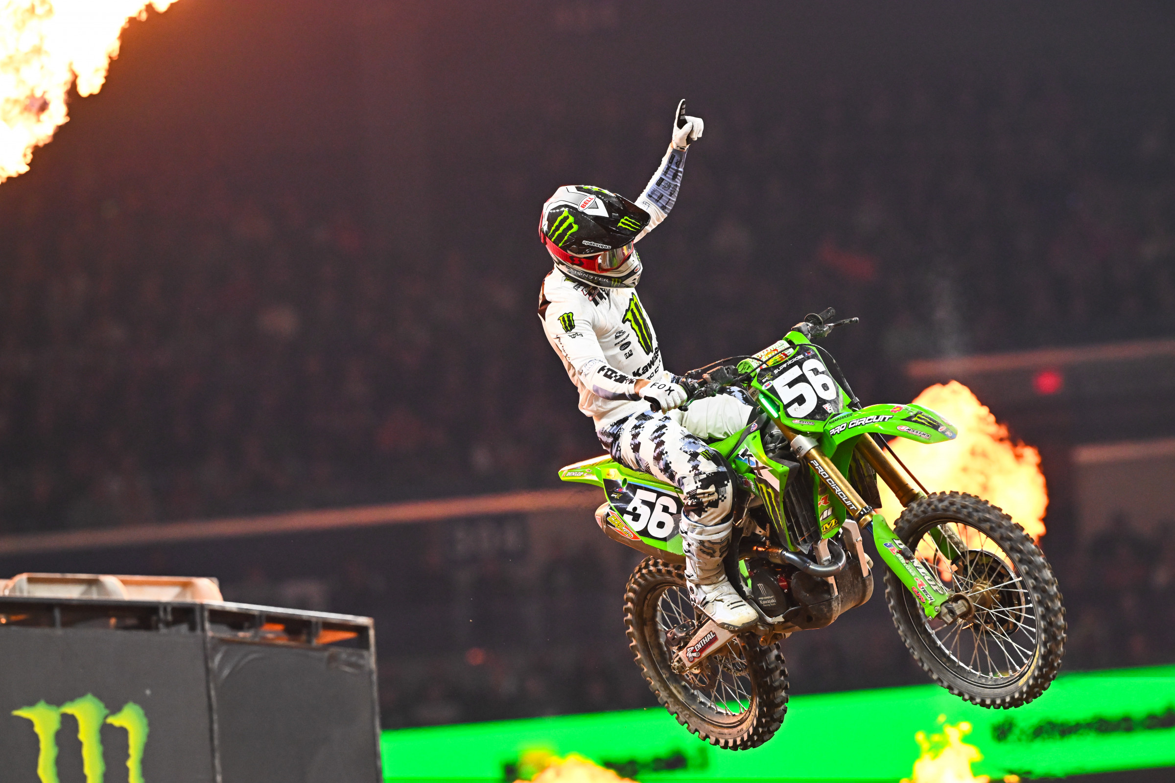 Seth Hammaker earns his second career 250SX main event win nearly four years after his first race win in his third career start in March 2021.