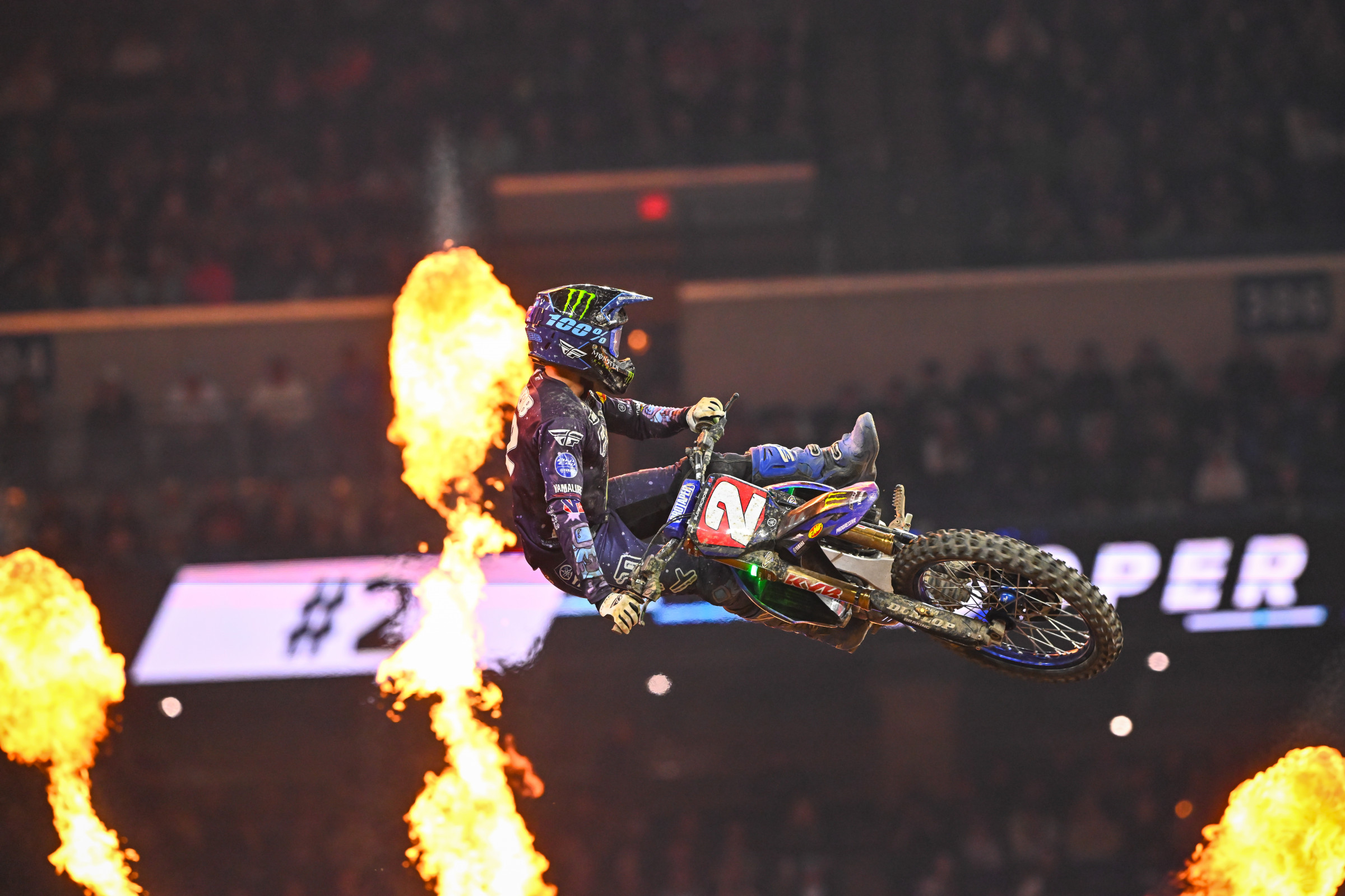 Cooper Webb is the first to three wins in 2025 450SX.
