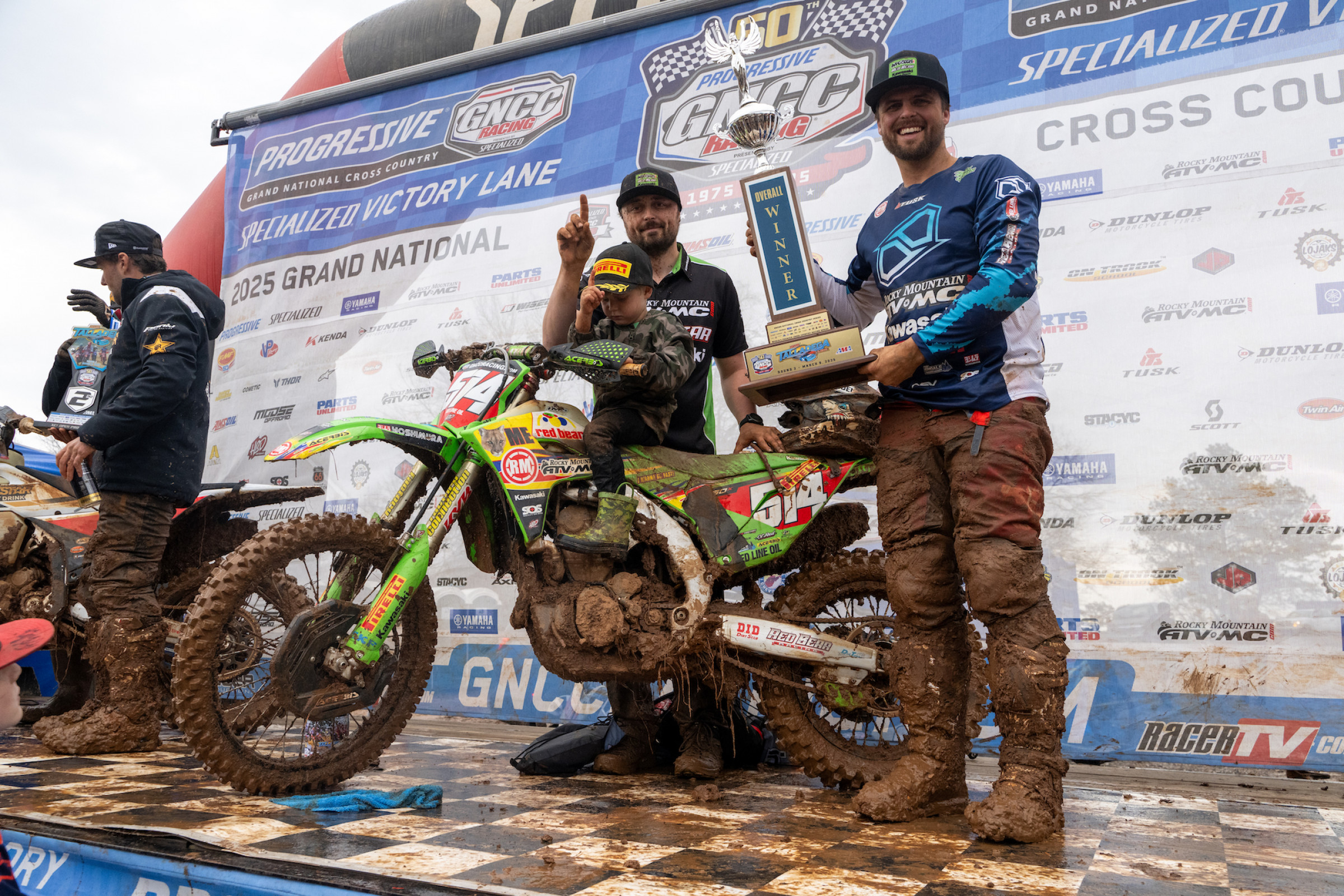 Stu Baylor Nabs Muddy Win First-Ever GNCC at Talladega NASCAR Track