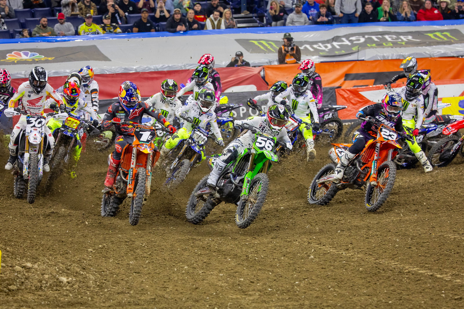 Indianapolis Supercross 2025 RAW Video Footage and Highlights - Racer X