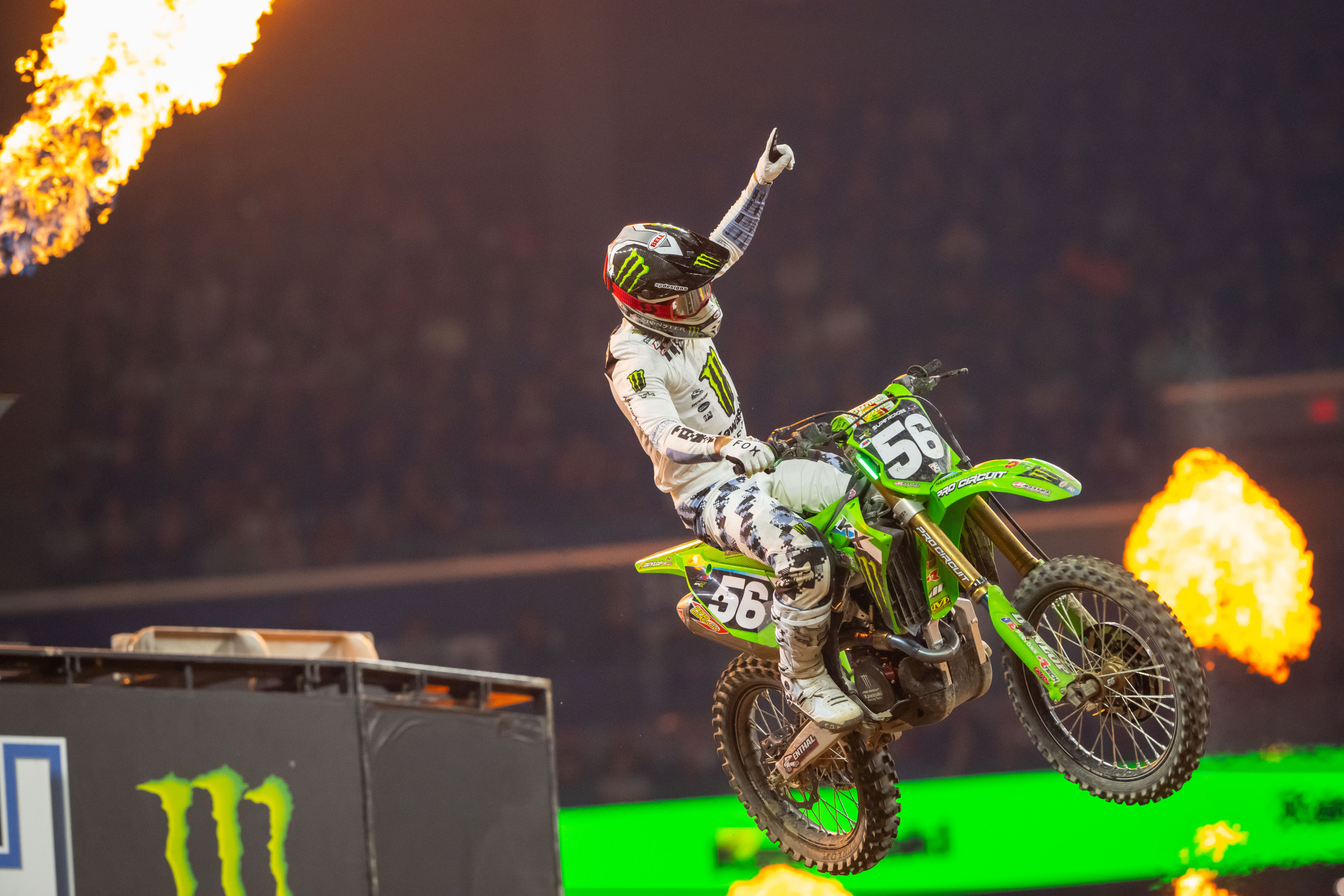 Seth Hammaker lights the fire in Indianapolis! 