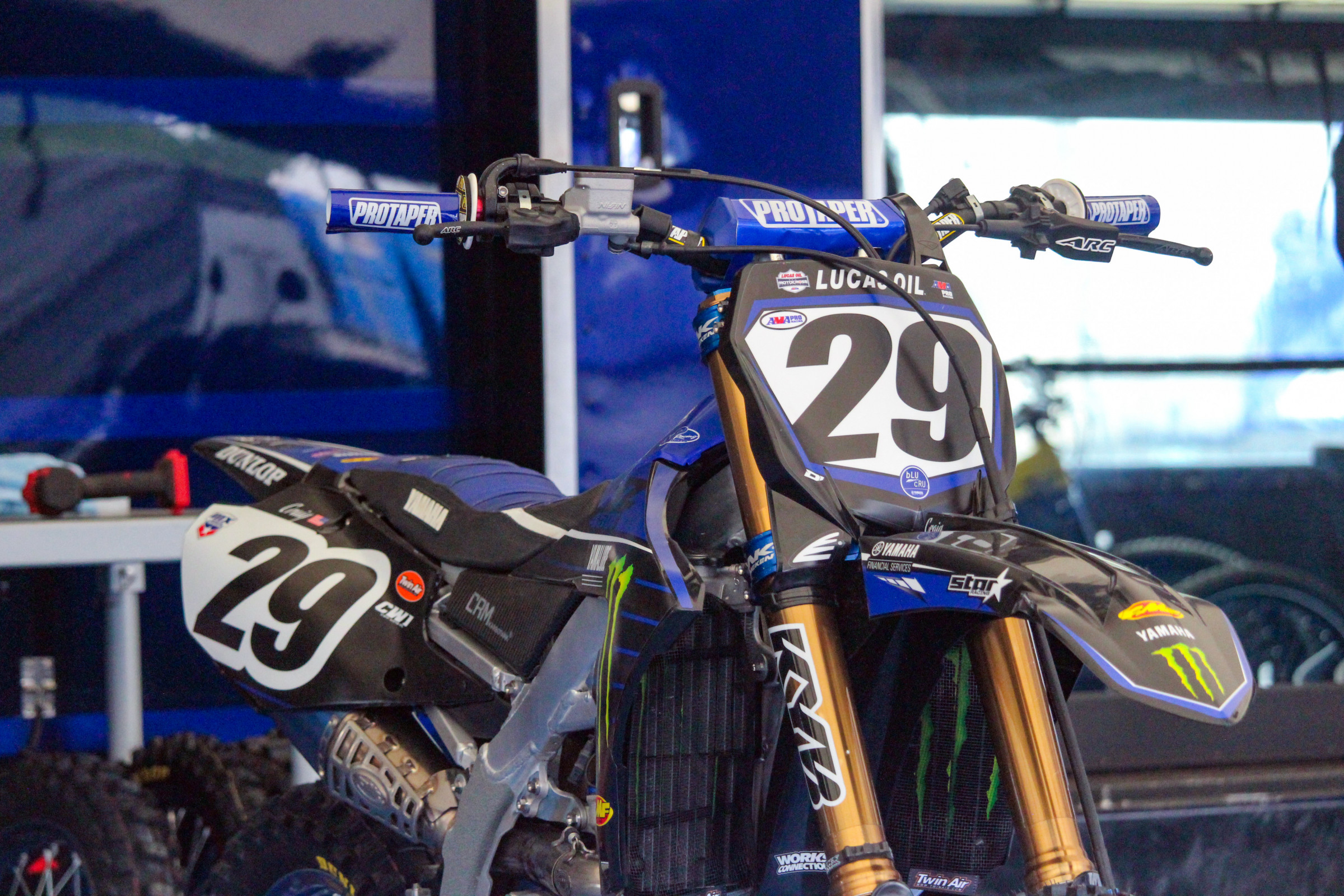 Craig's YZ450F at the 2021 High Point National.
