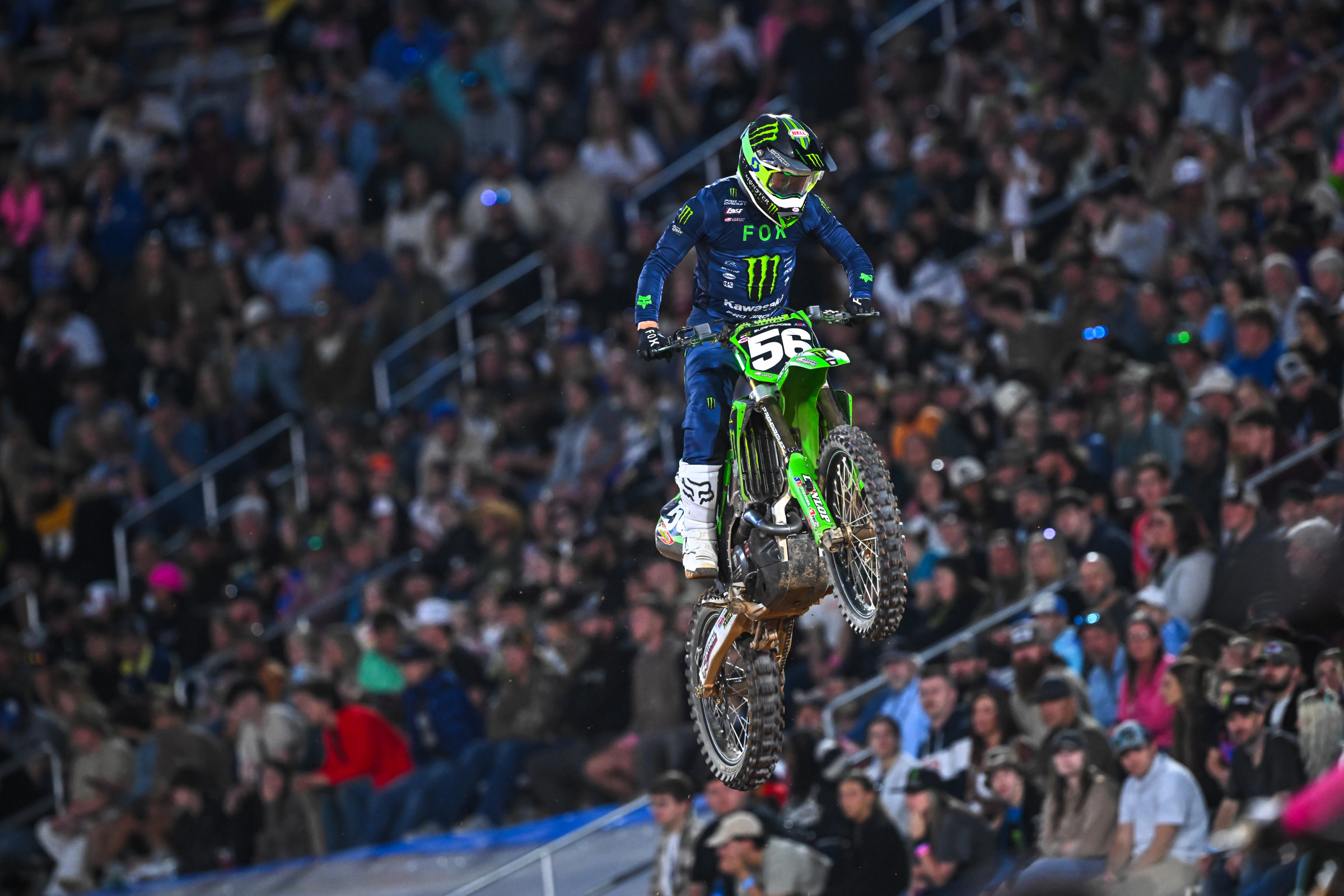 Seth Hammaker wins 250SX race two!