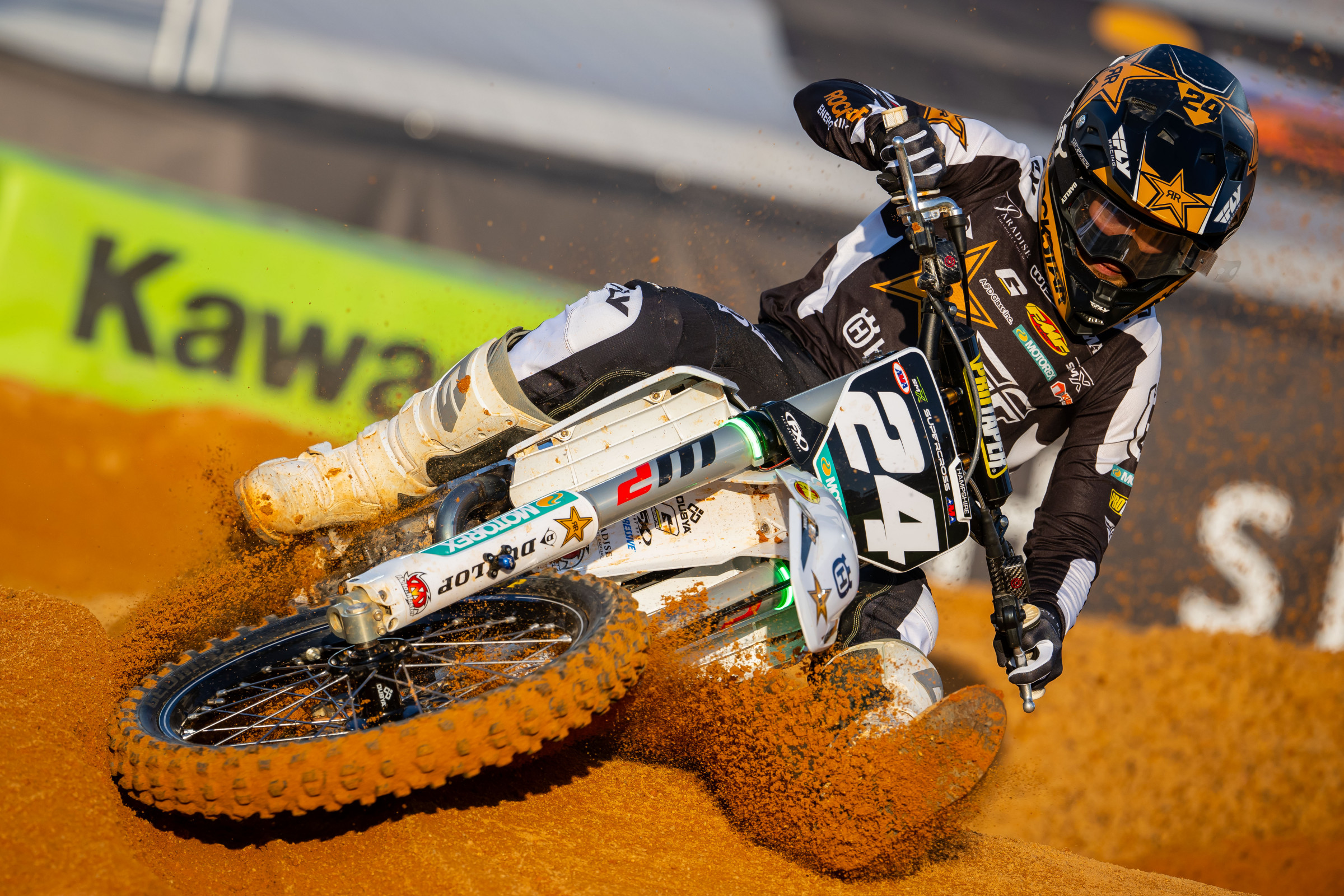 Hampshire wasn't happy with his riding in Birmingham, but he still took second overall and made up points on Tom Vialle.