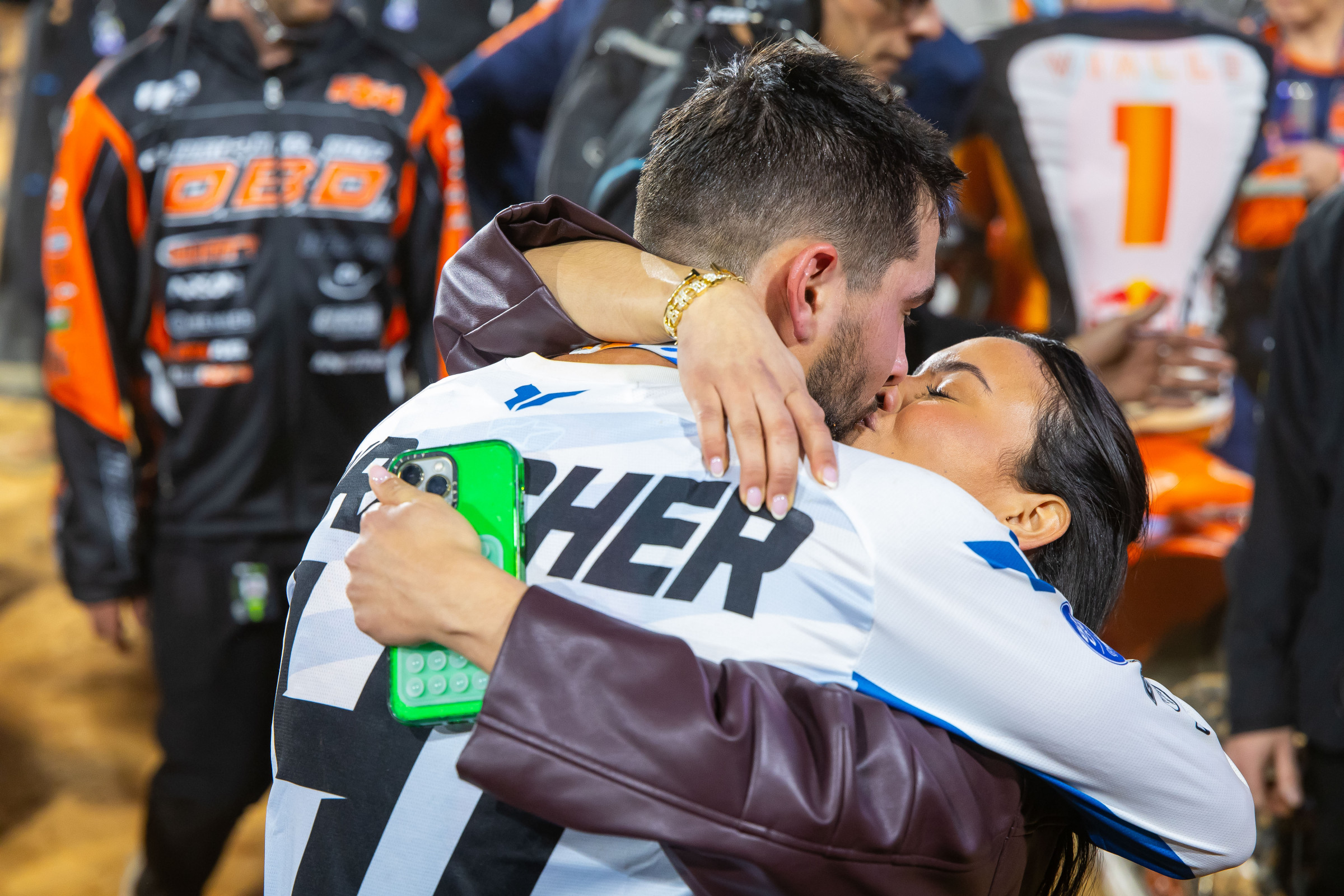 Nate Thrasher fought through a finger injury to win the Triple Crown in Birmingham.