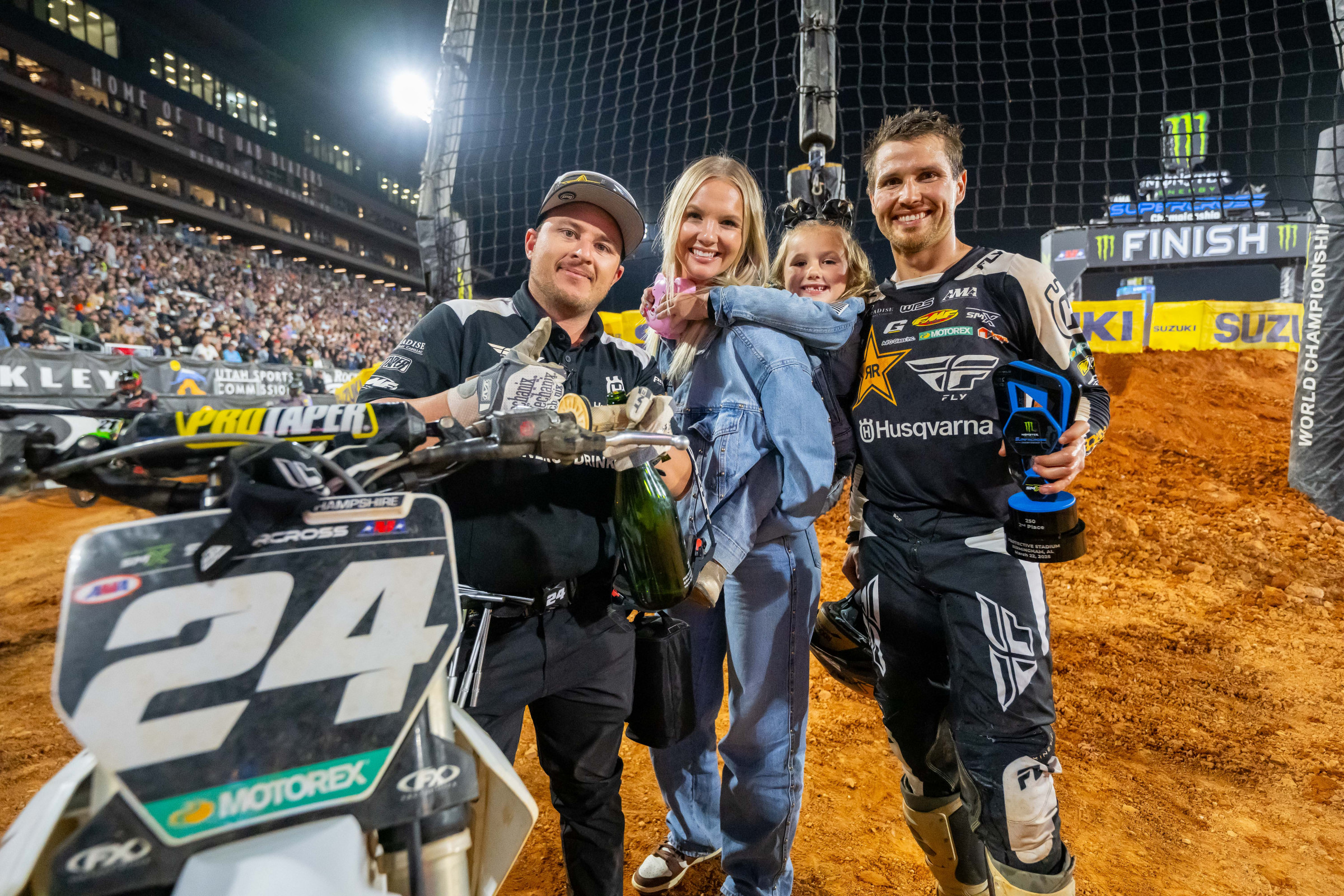 The Hampshire crew could still win this title despite the 18th at round one.