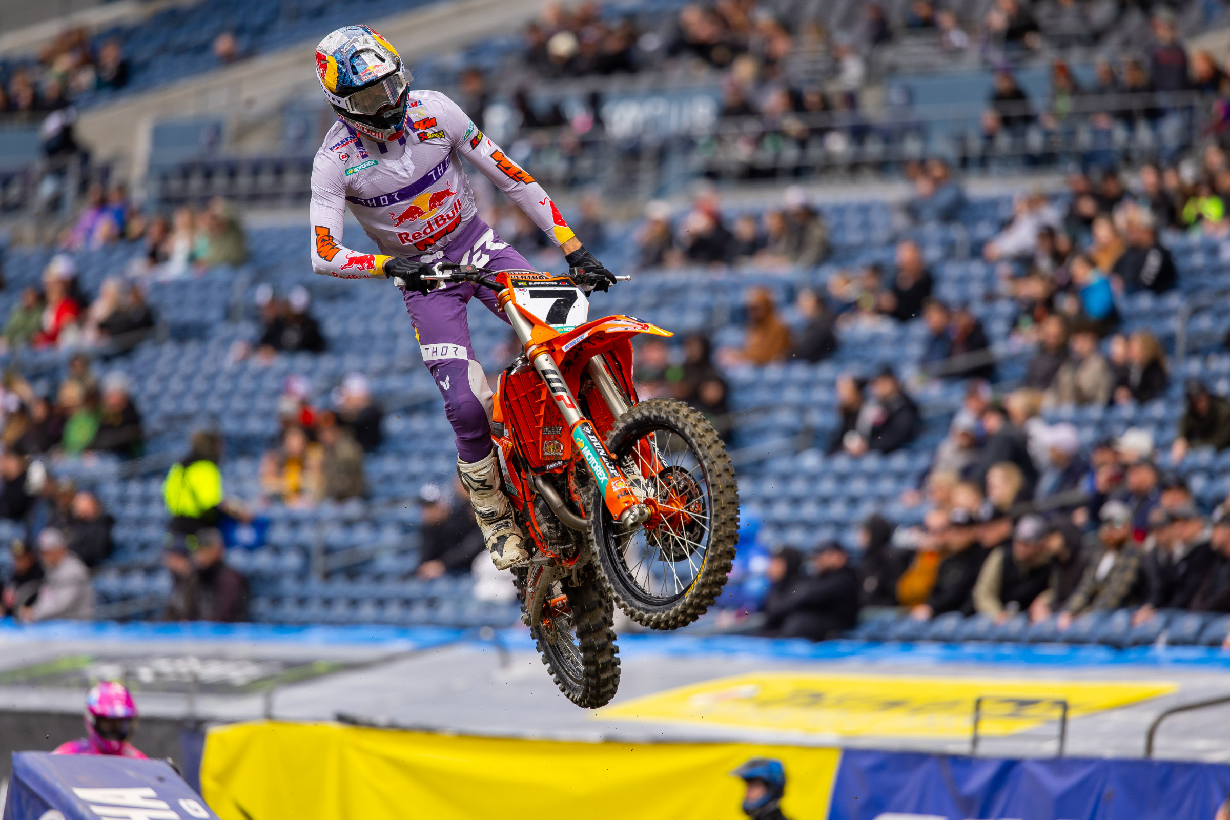 Aaron Plessinger is good in ruts, will the soft dirt benefit him tonight?