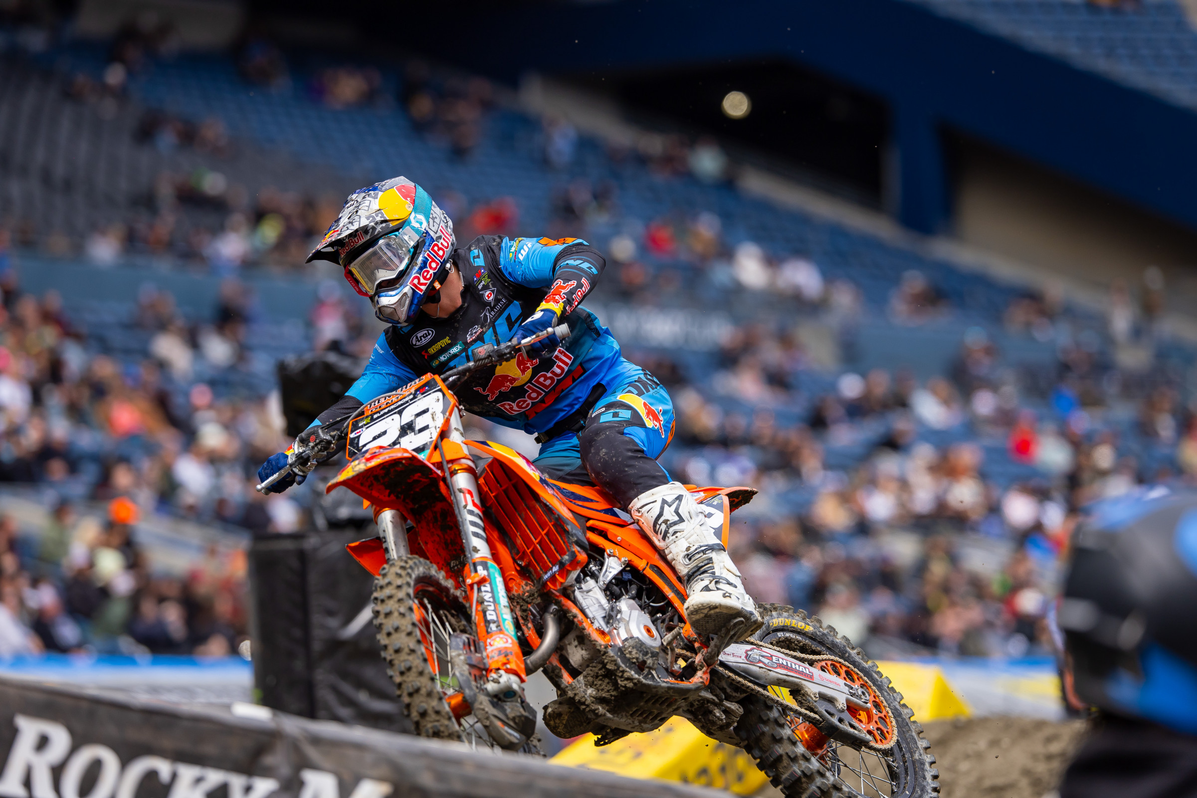 Julien Beaumer was better in the second 250SX qualifier.