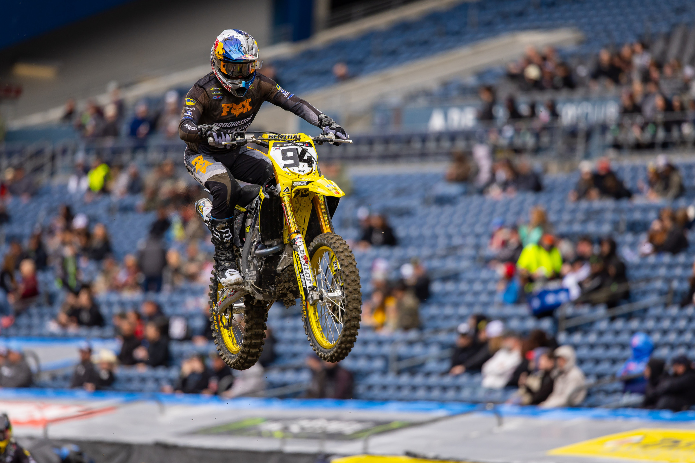 Ken Roczen is still dealing with an AC separation in his shoulder and isn't at 100 percent.