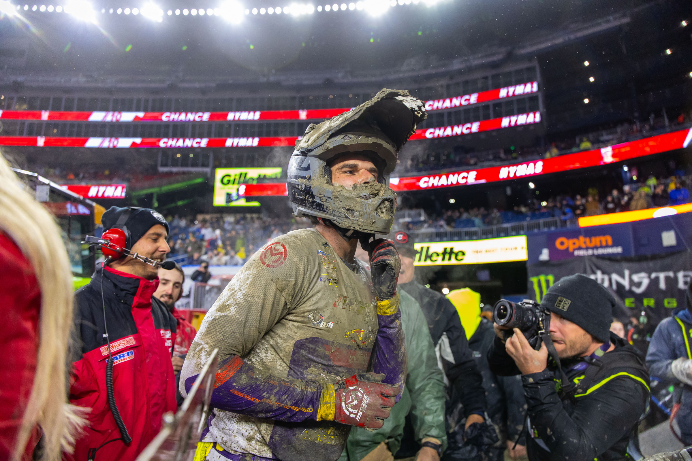 Cullin Park scored second in the main event, his first career podium finish.