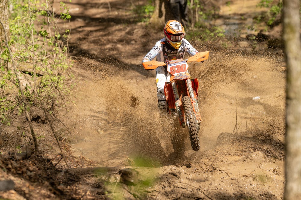 Kelley, Davis Battle Again in GNCC, Russell Third