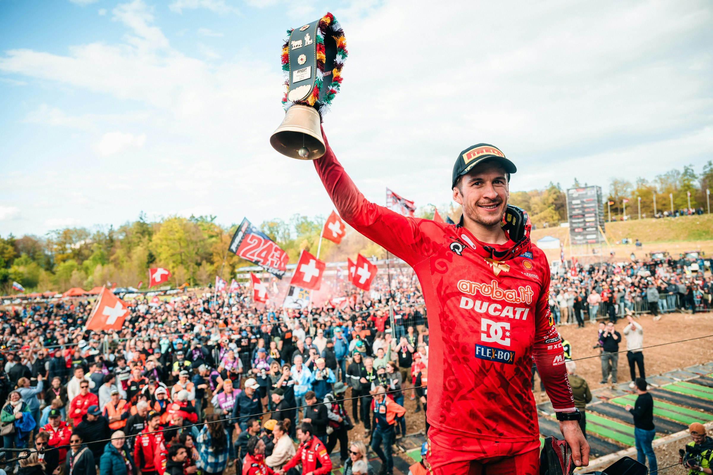Jeremy Seewer Scores Maiden Ducati MXGP Podium on Home Soil in Switzerland 