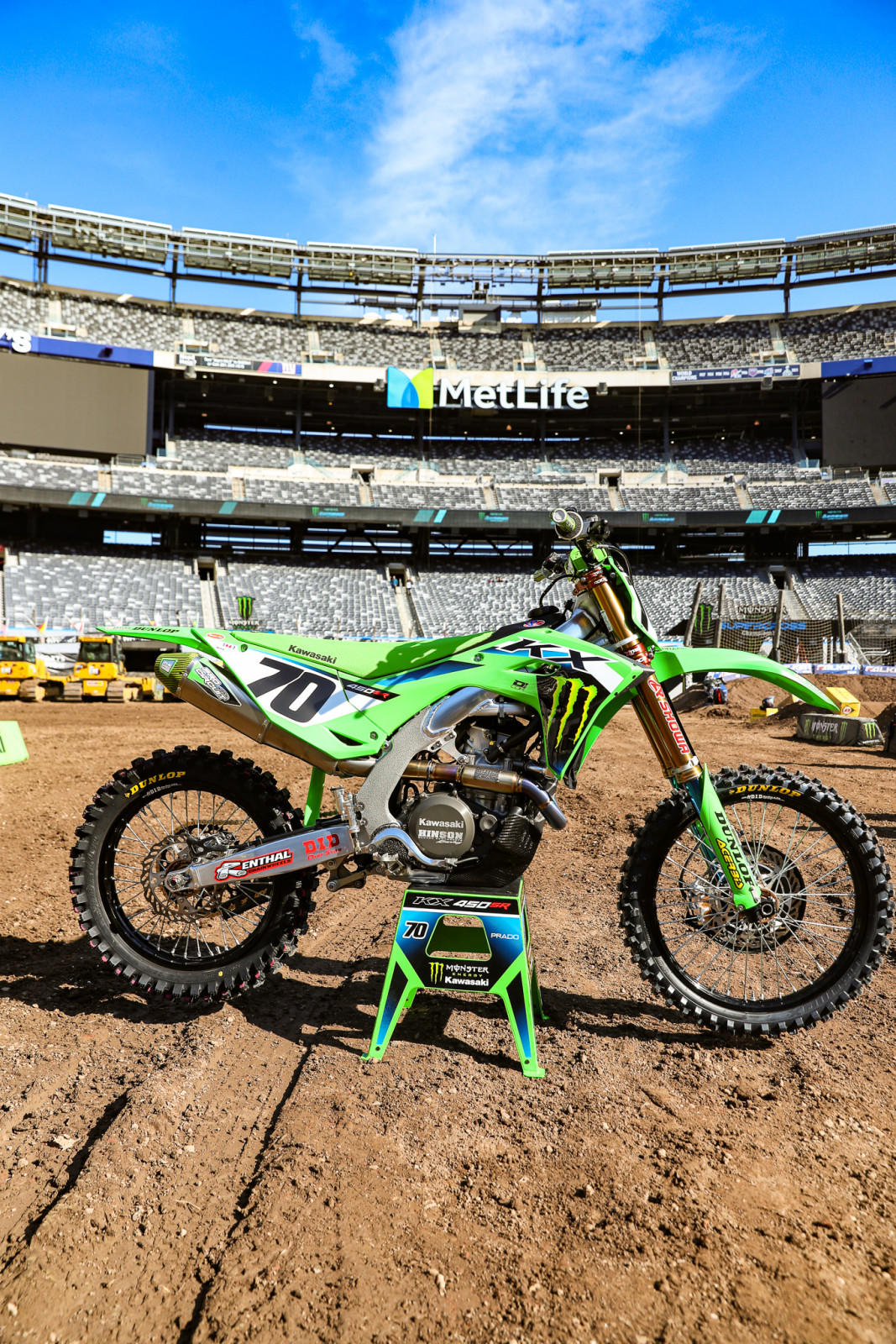 Kawasaki KX450SR de Prado.