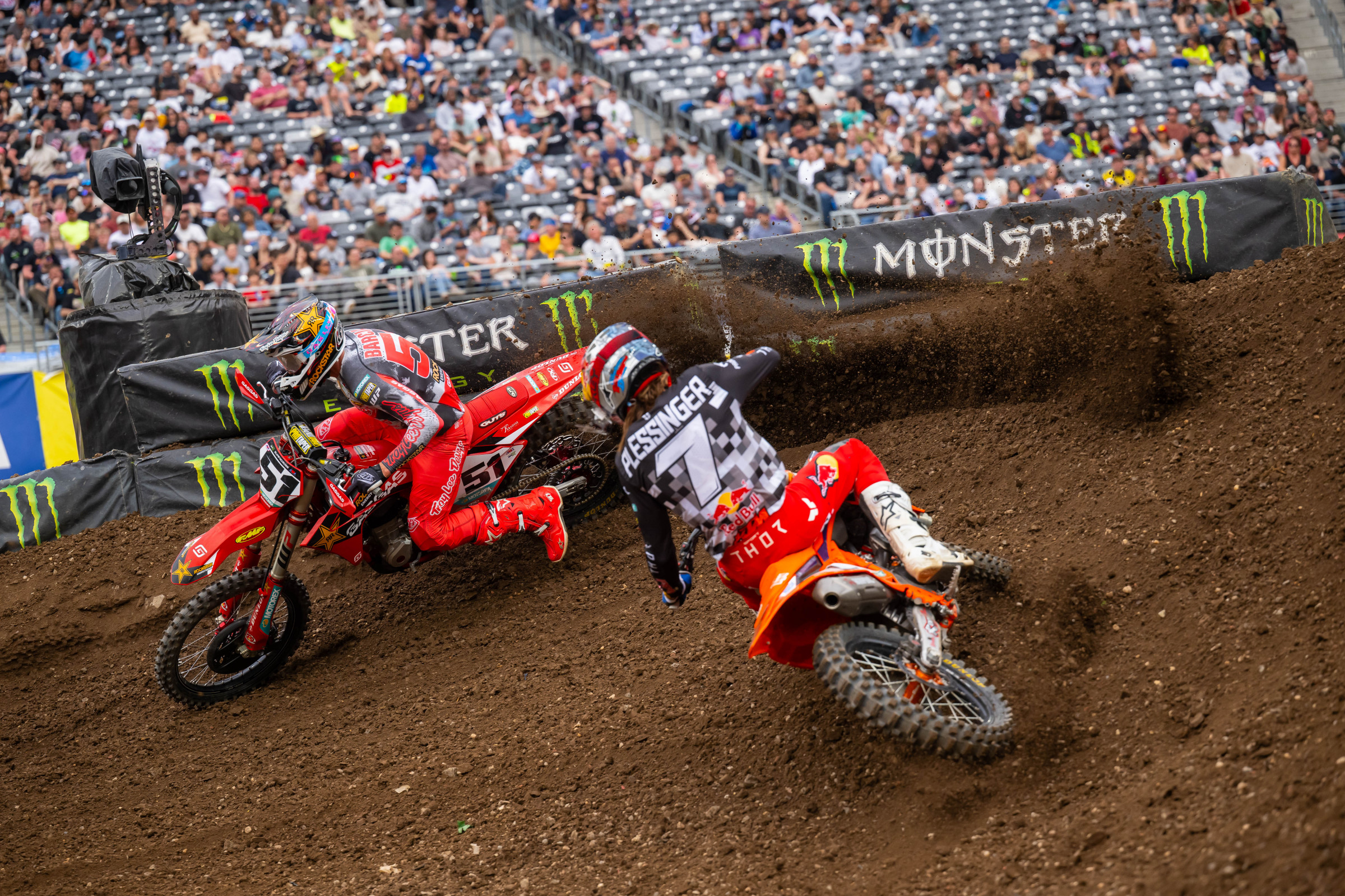 Justin Barcia and Aaron Plessinger