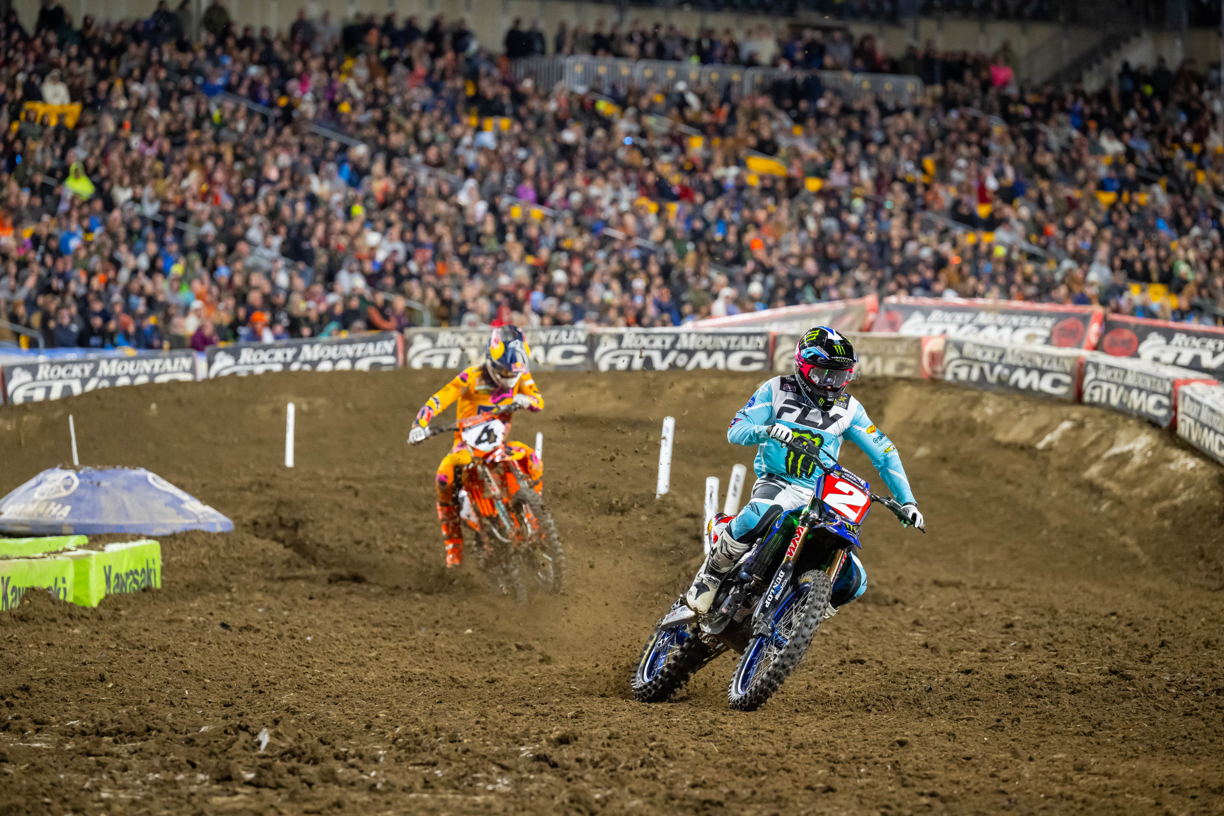 Webb took a gigantic step toward a third career 450SX championship on Saturday night.