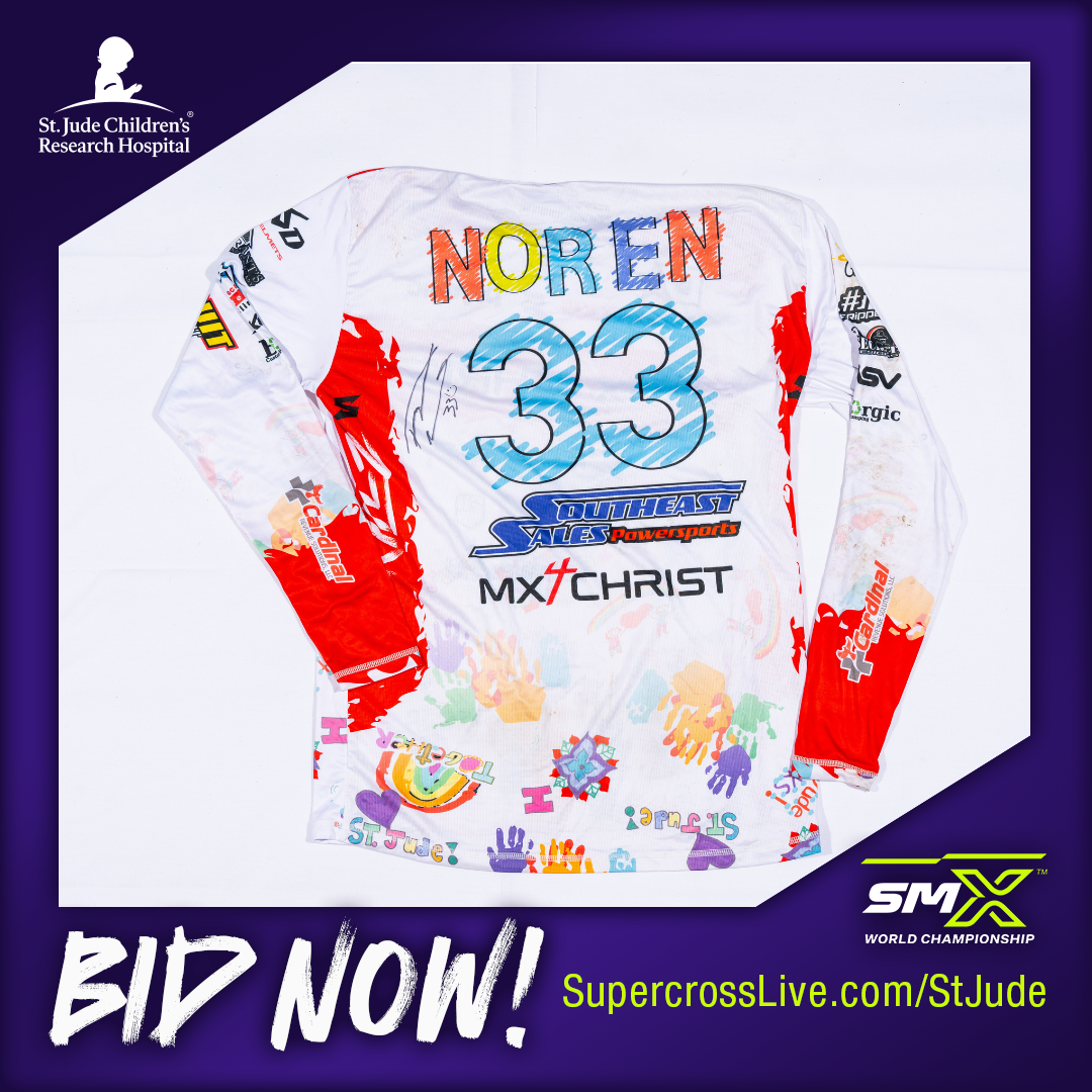 4330_ Freddie Noren #33 Autographed Race Worn Jersey from Indianapolis