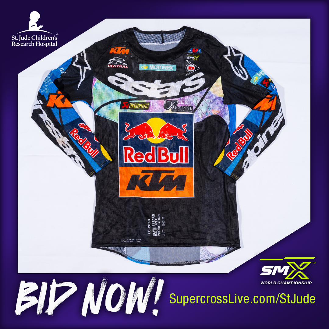 4334_ Chase Sexton #4 Race Worn Jersey from Indianapolis