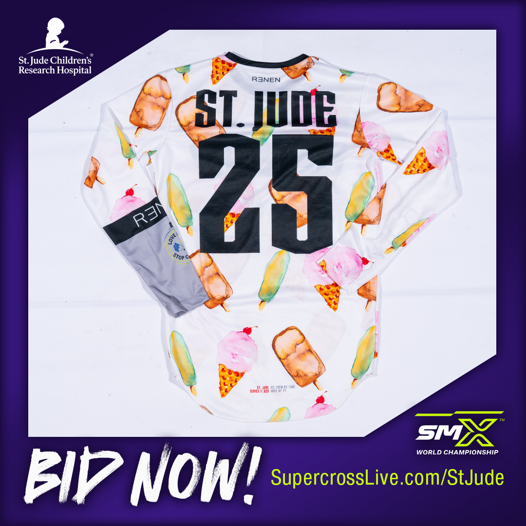 4426_ RENEN St. Jude 2025 Custom Jersey with Patient Artwork